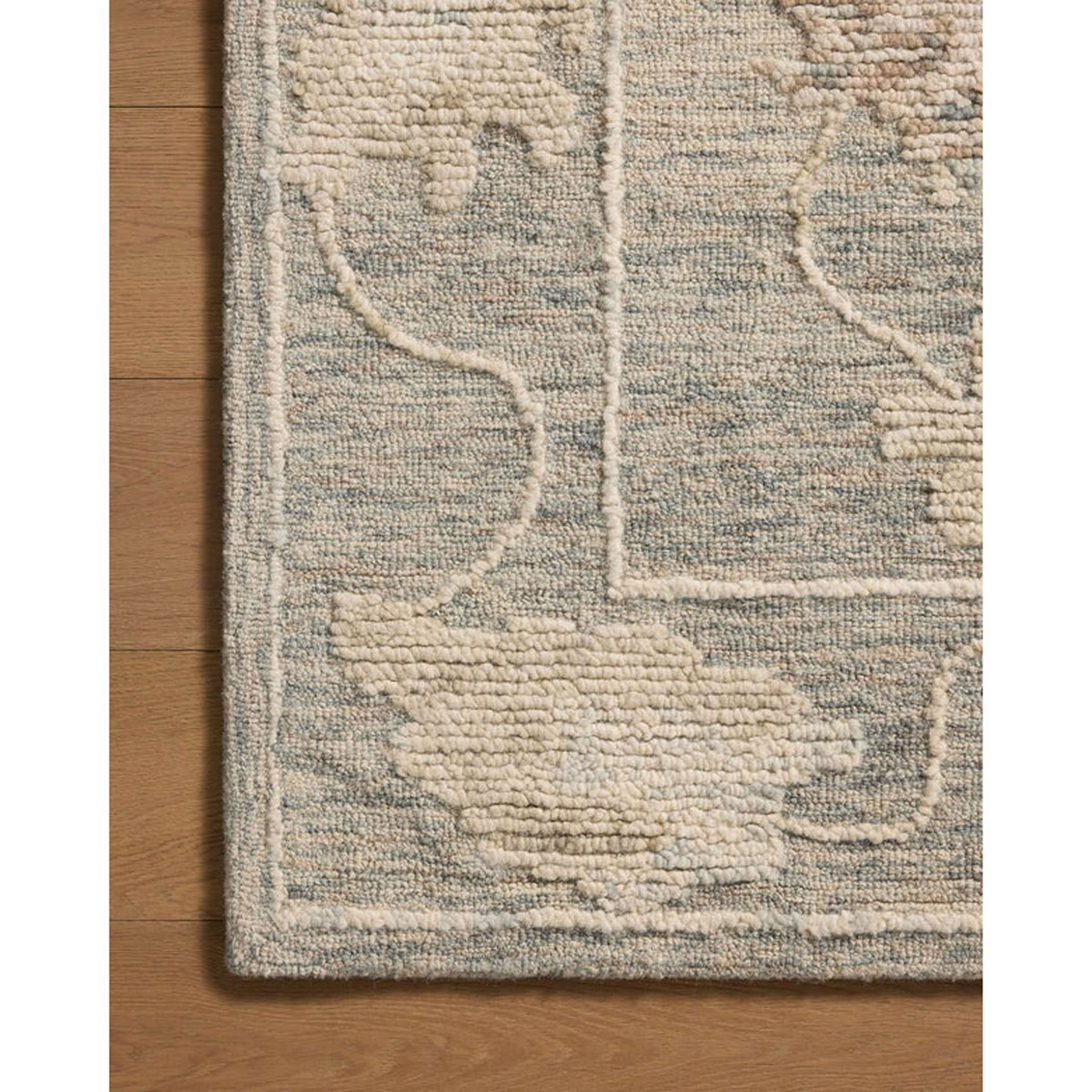 A Aldermeadow Hand-Tufted Rug with Greige color