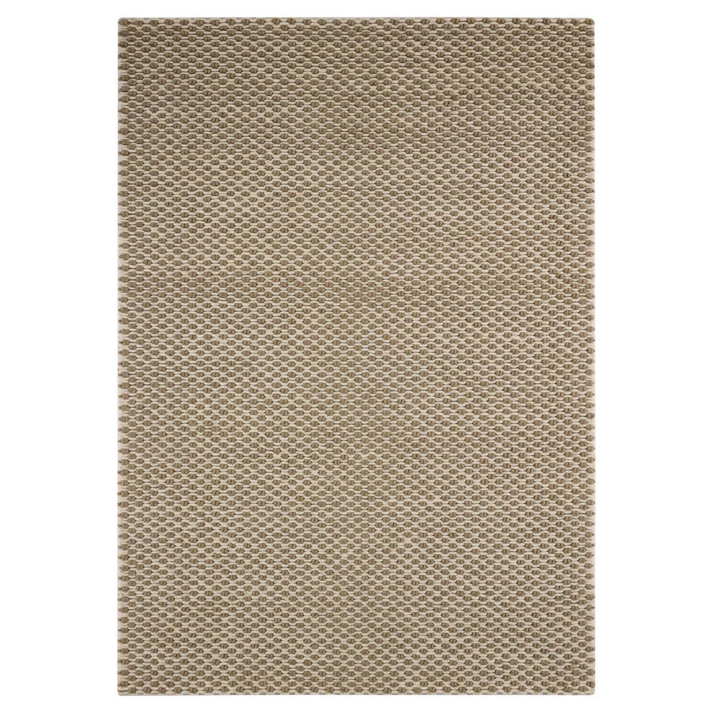 A Firmin Handwoven Rug with Brown / Ivory color
