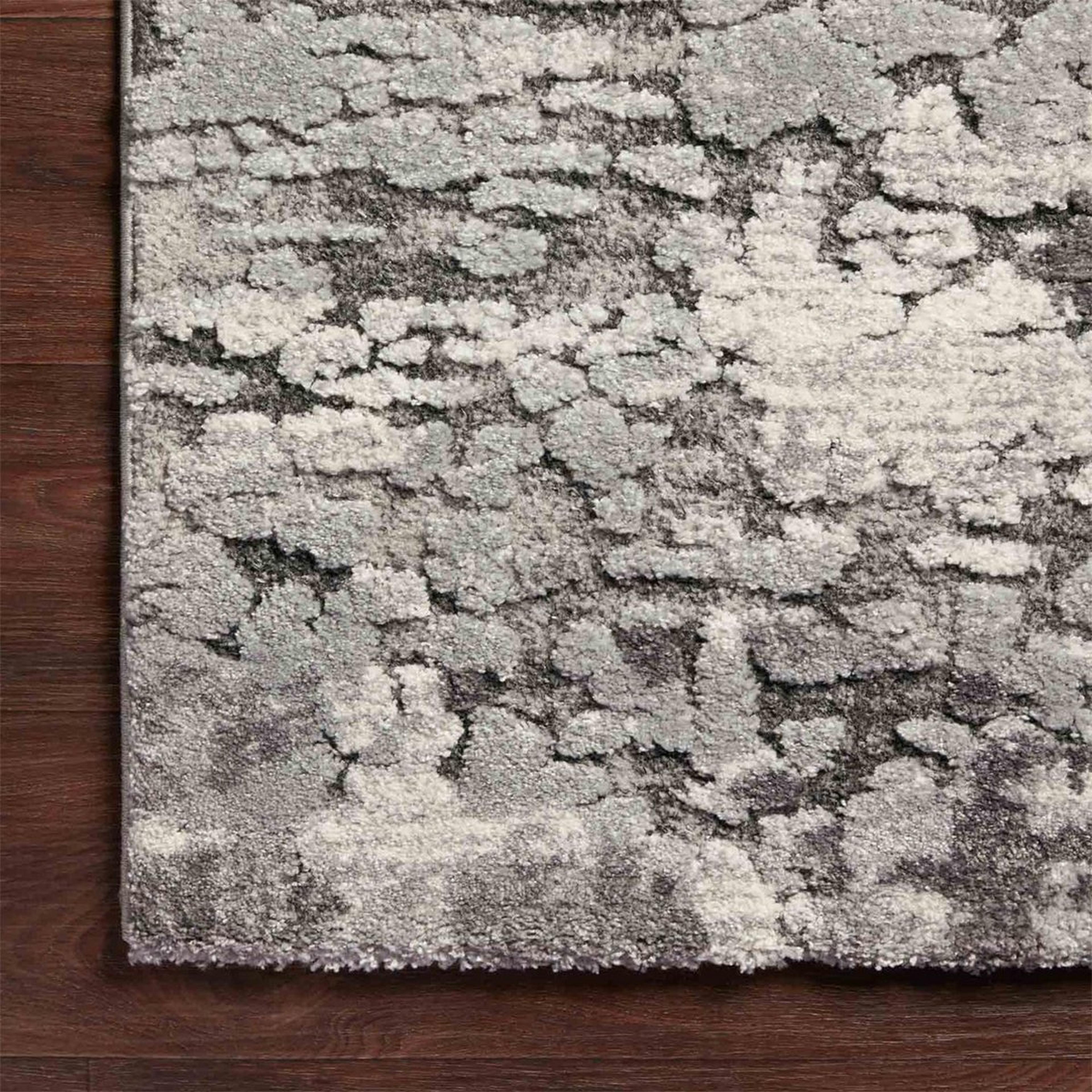 A Gradient Tones Rug with Gray Tones color