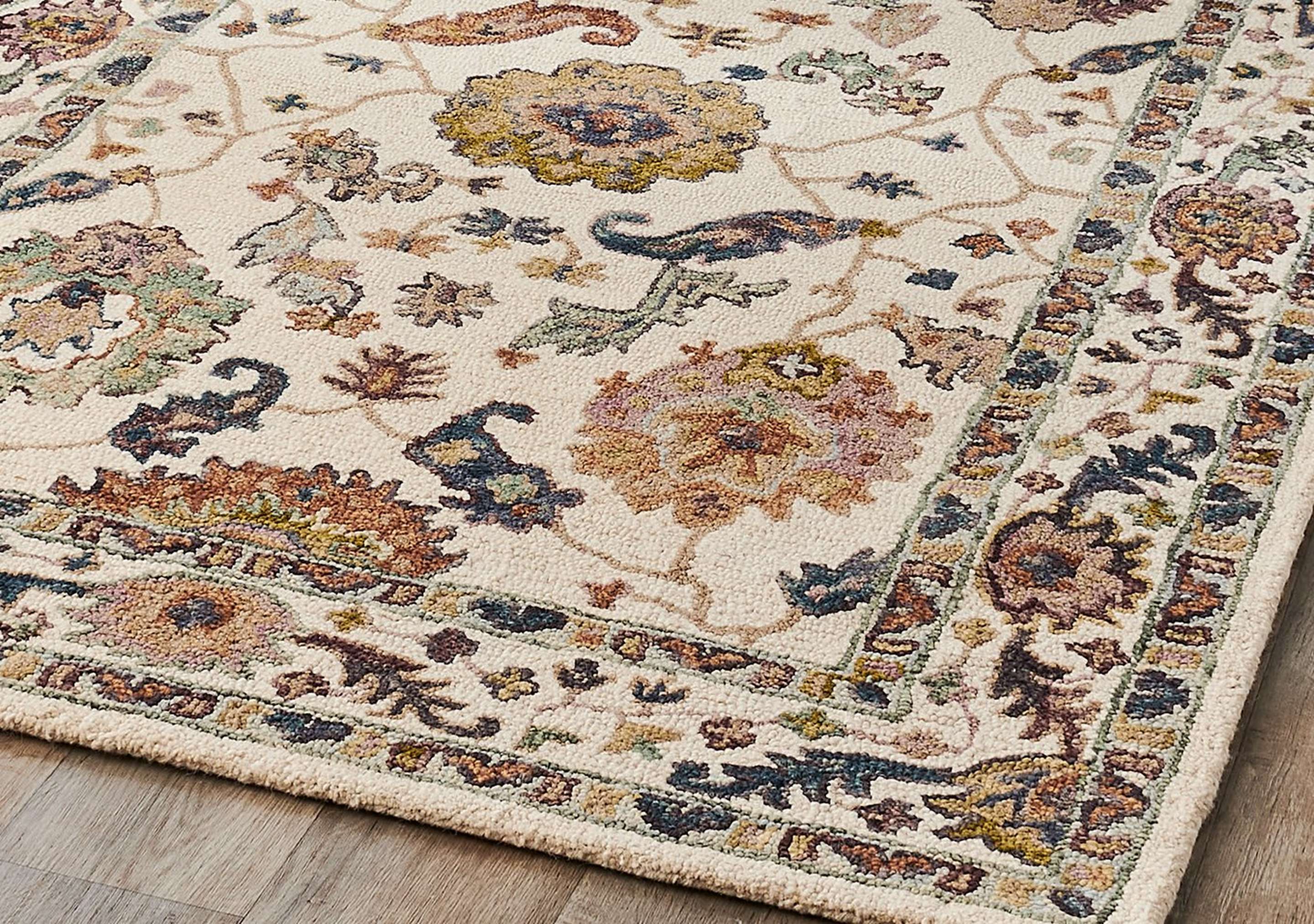 Ivory Missoula Hooked Rug
