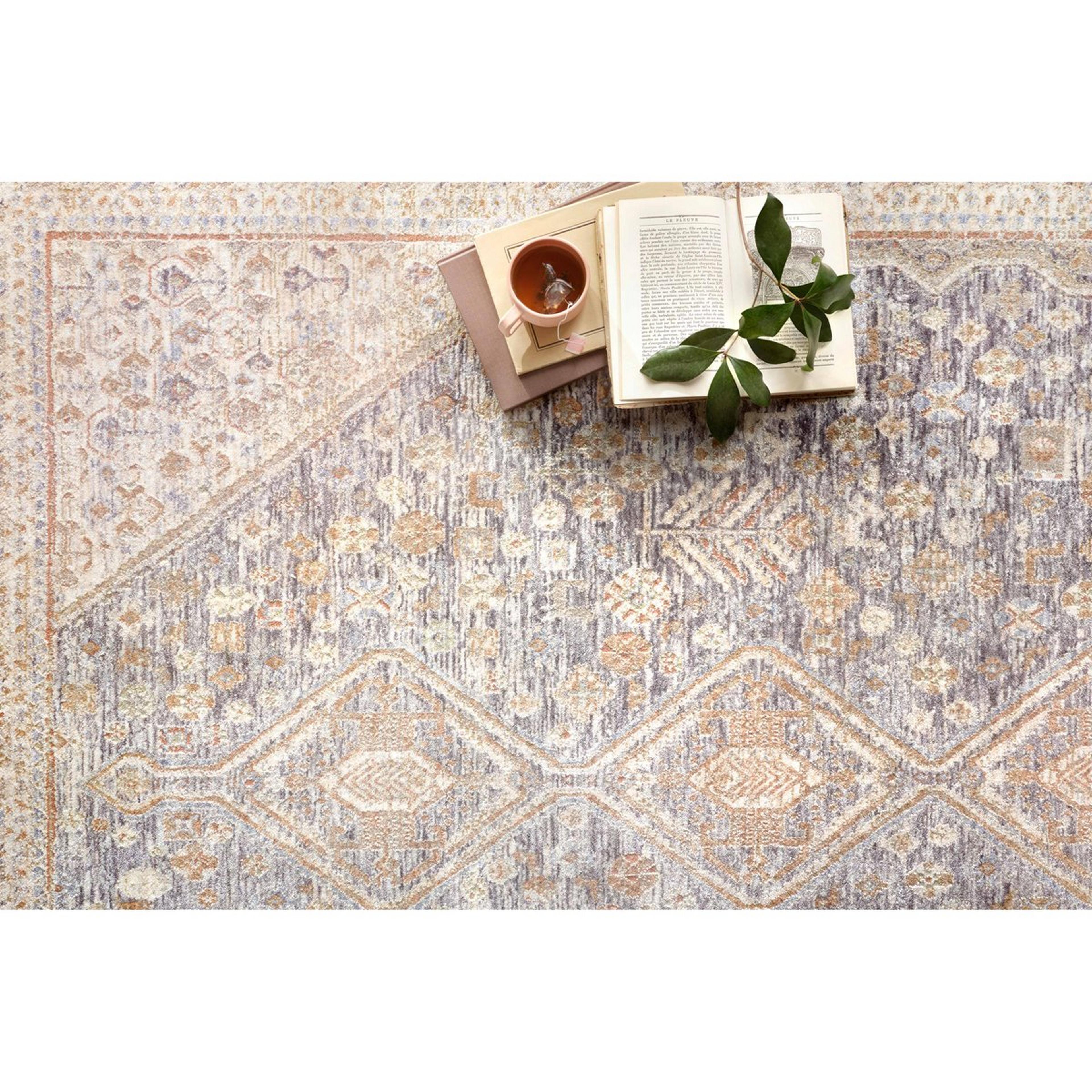 A Magnolia Home Carlisle Rug - Harker with Blue / Ivory color