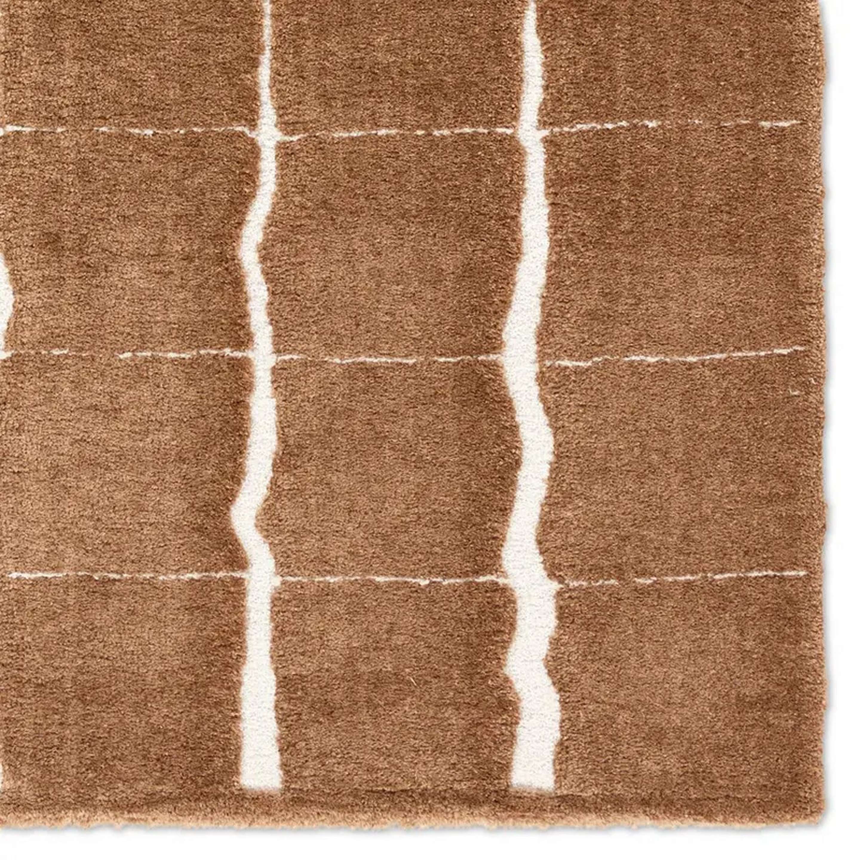 A Torquill Rug with Brown color