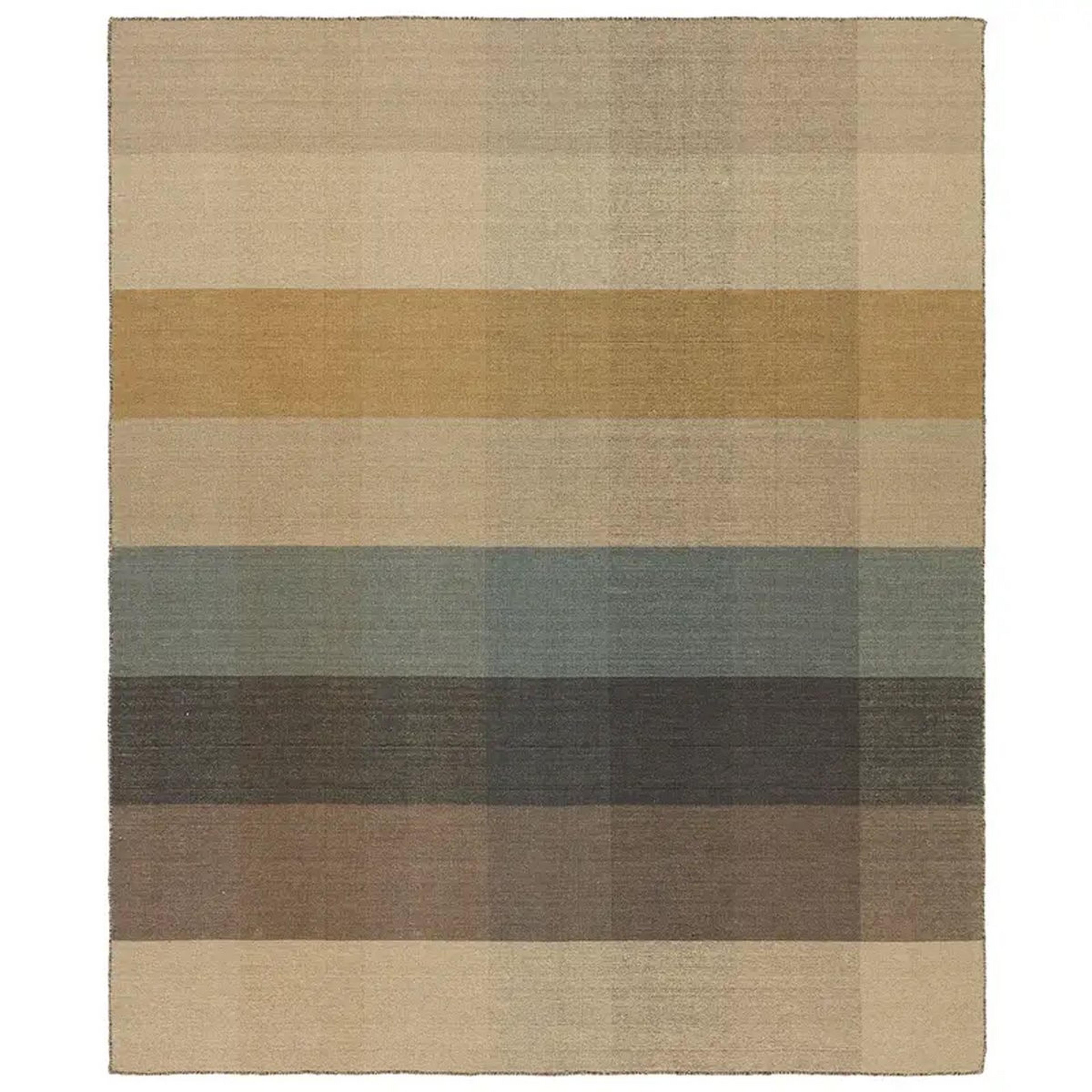 A Davidson Handwoven Rug with Brown color