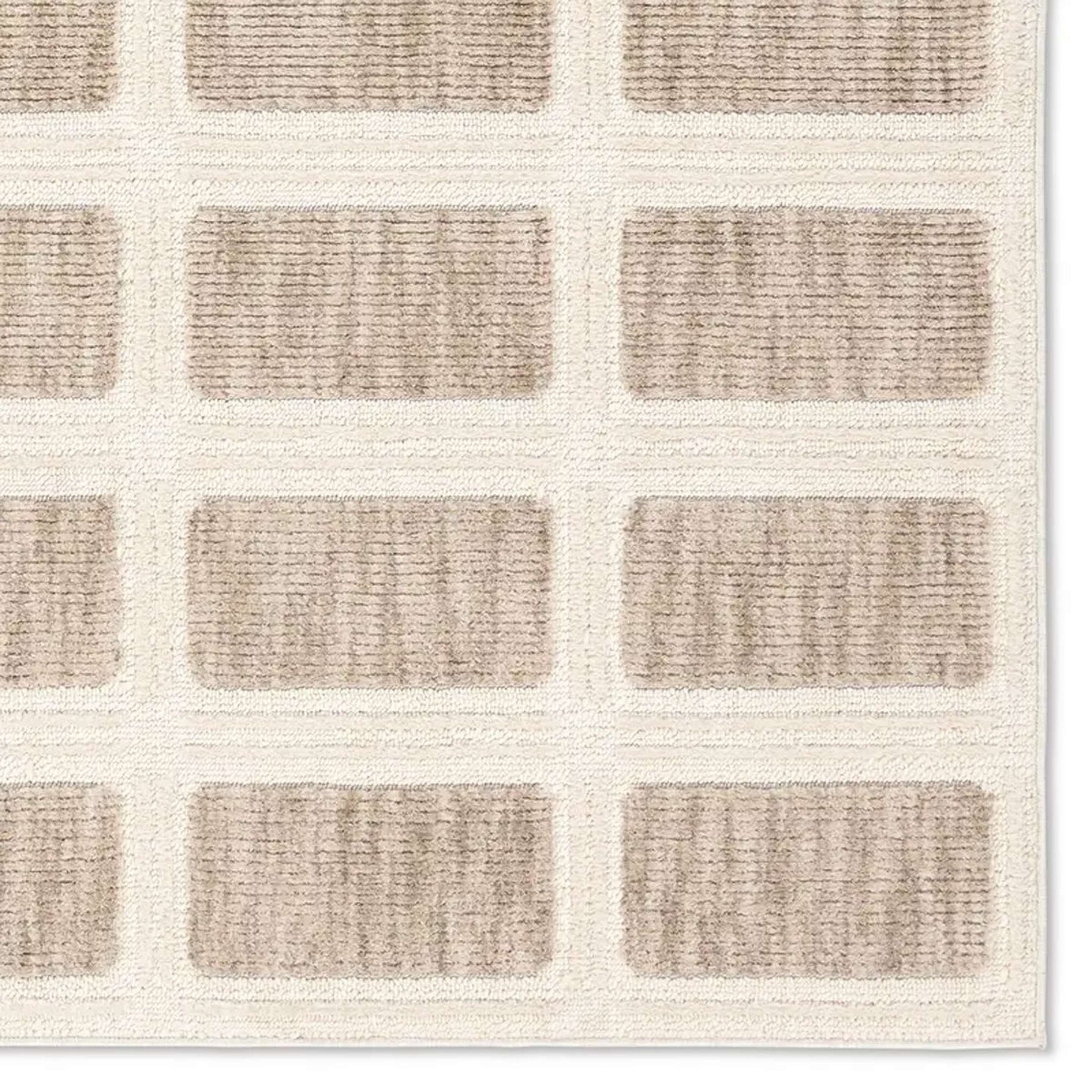 A Hiro Rug with Beige color