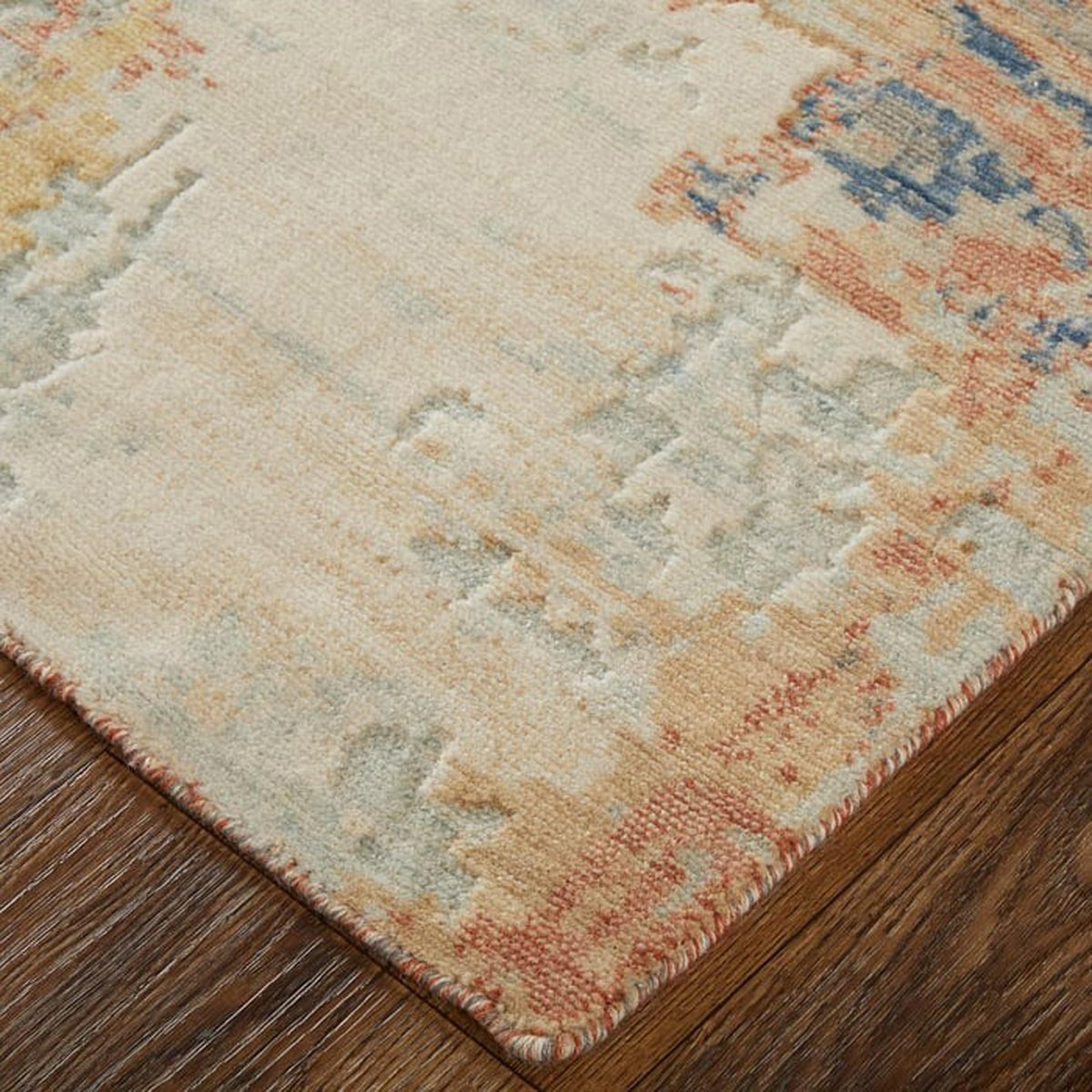 Red and Multi Colored Faywood Rug