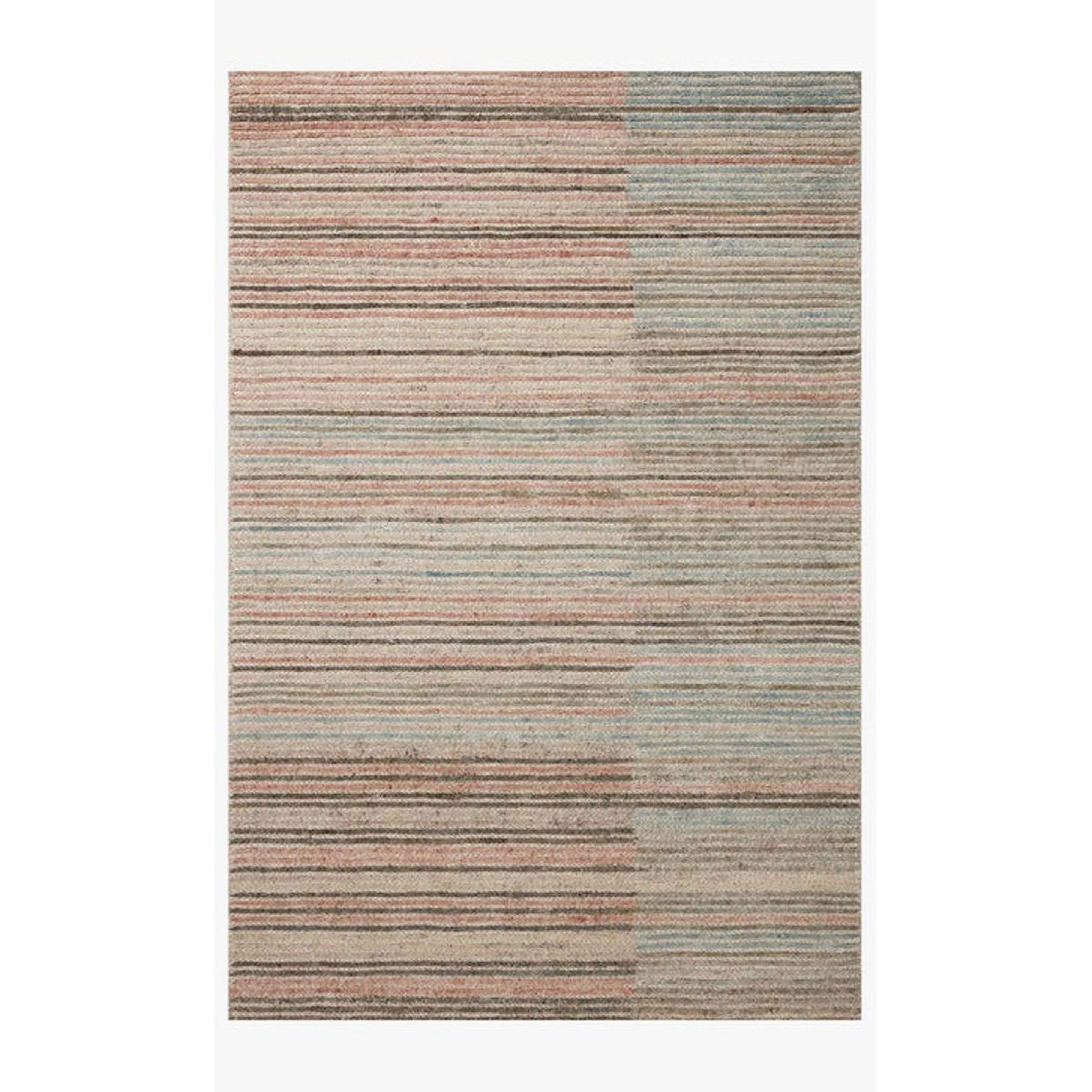 A Conally Hand-Tufted Rug with Brown / Gray color