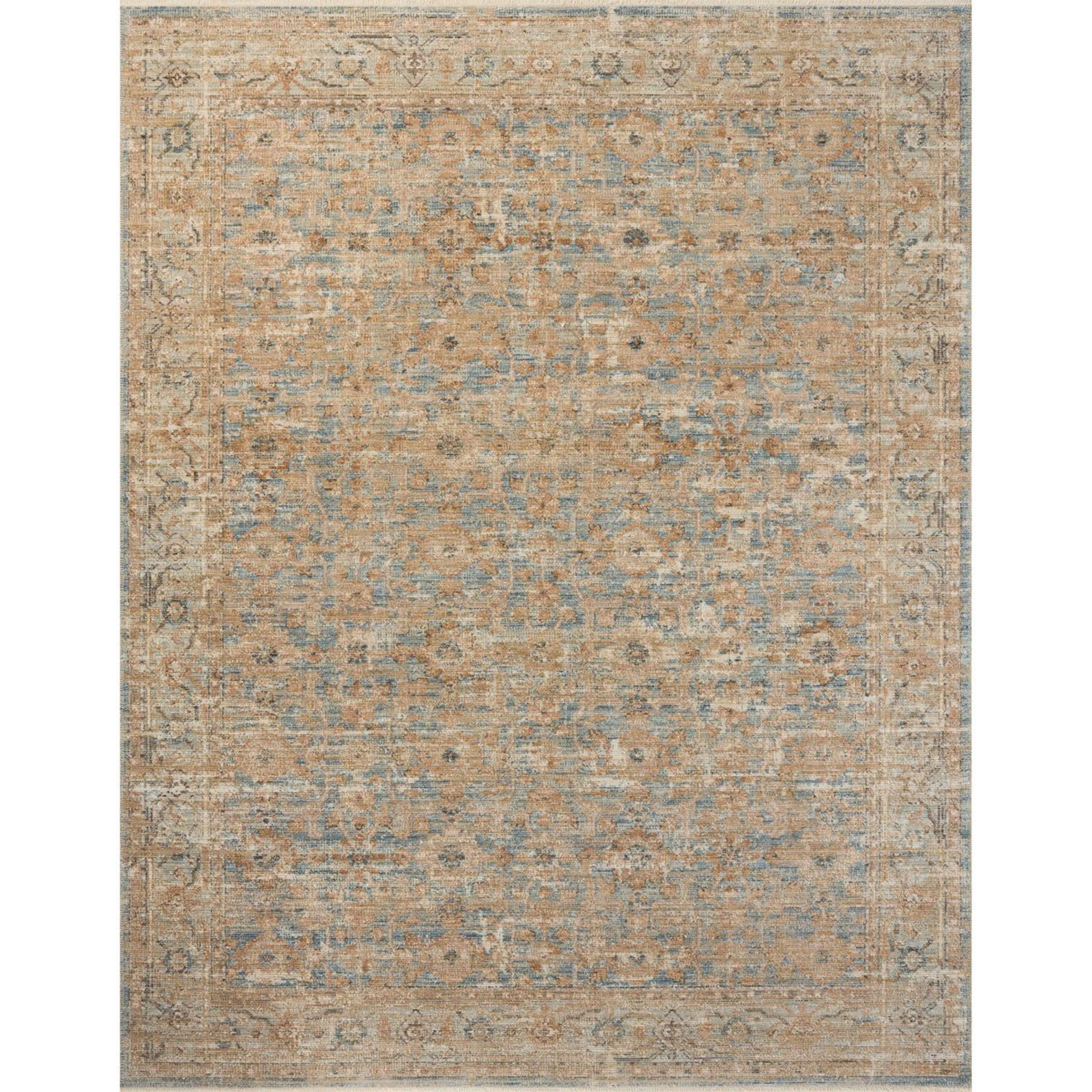 A Irisdale Rug with Ocean / Sand color
