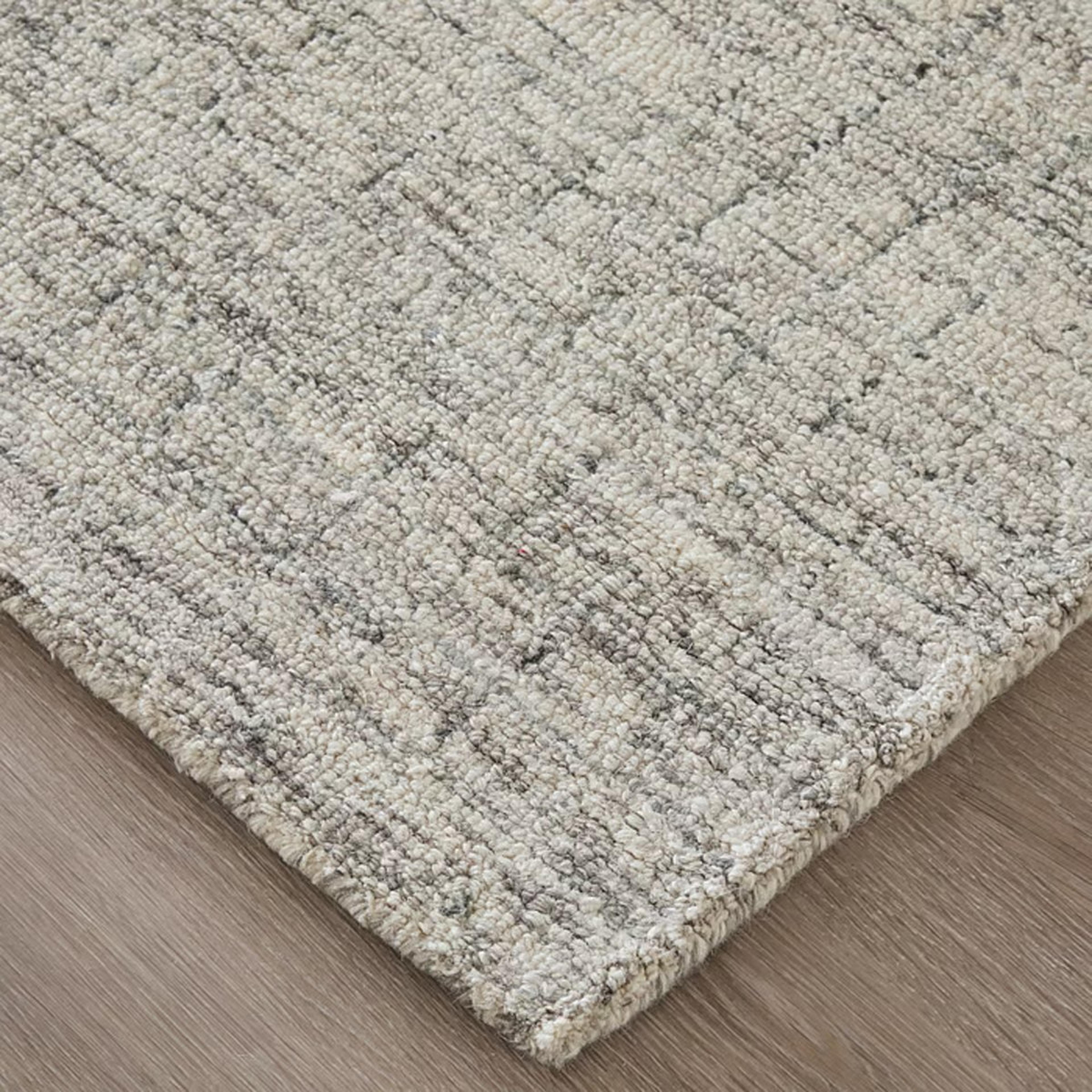A Perez Hand-Tufted Rug with Gray color