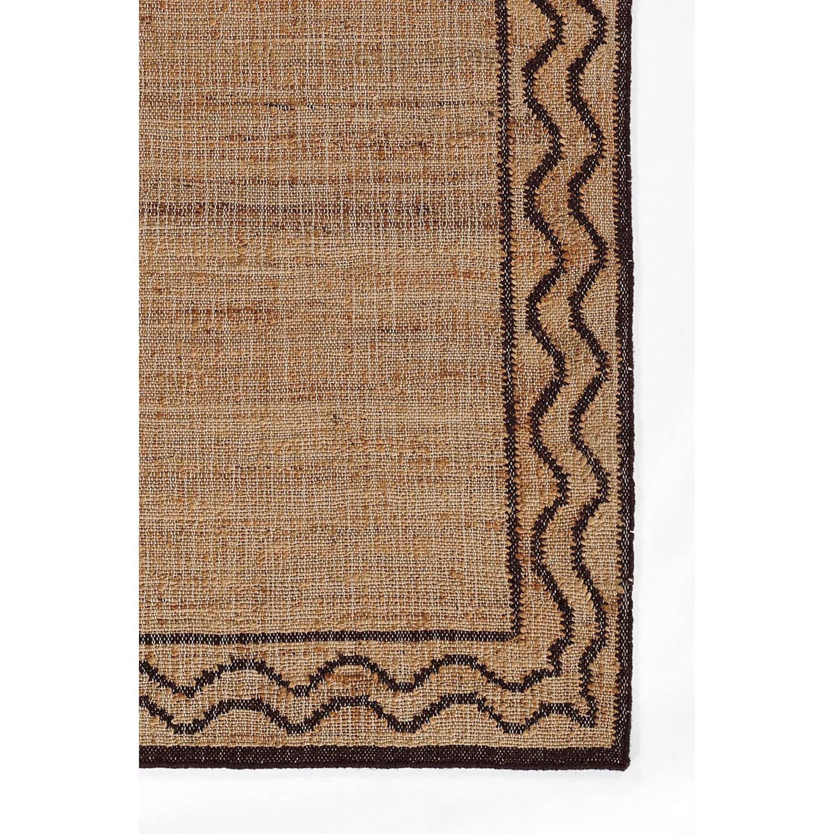A Armatura Hand-Woven Rug with Brown / Jute color