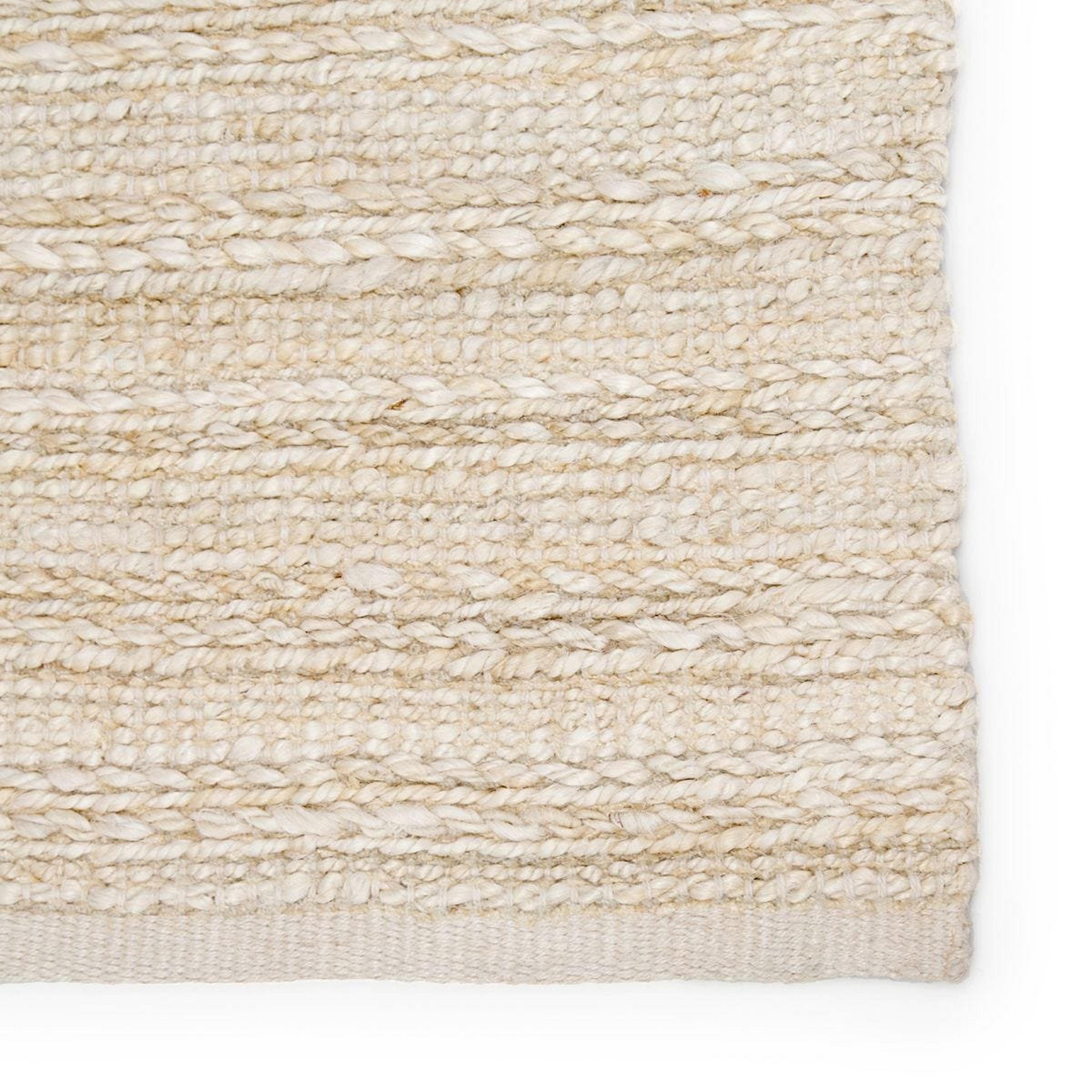 A Chenille Tweed Texture Rug with undefined color