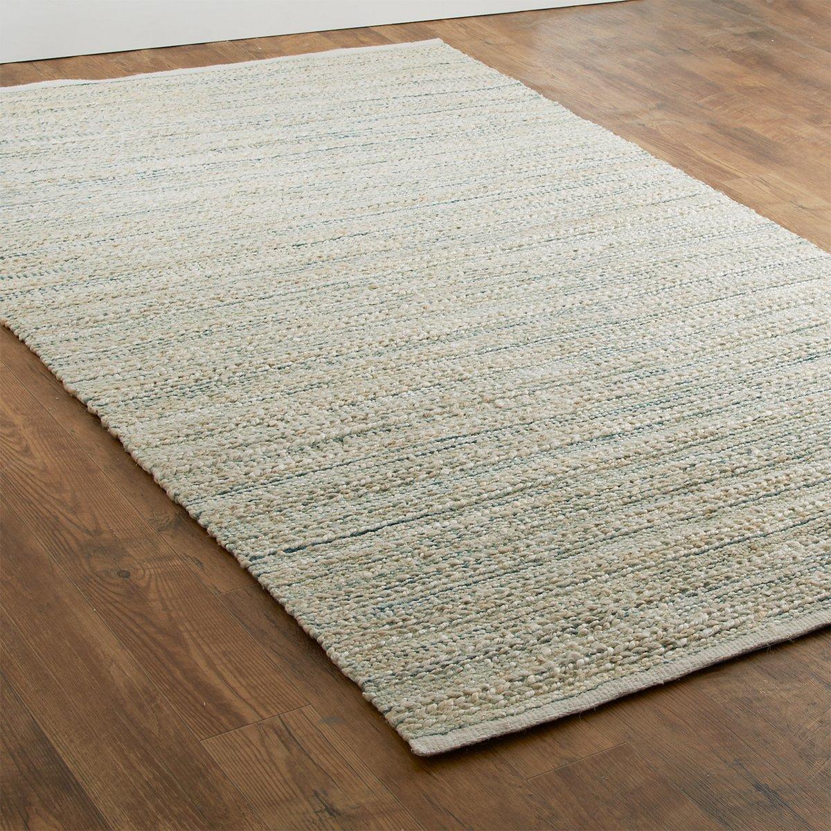 Strata Stripe Grey Bath Rug