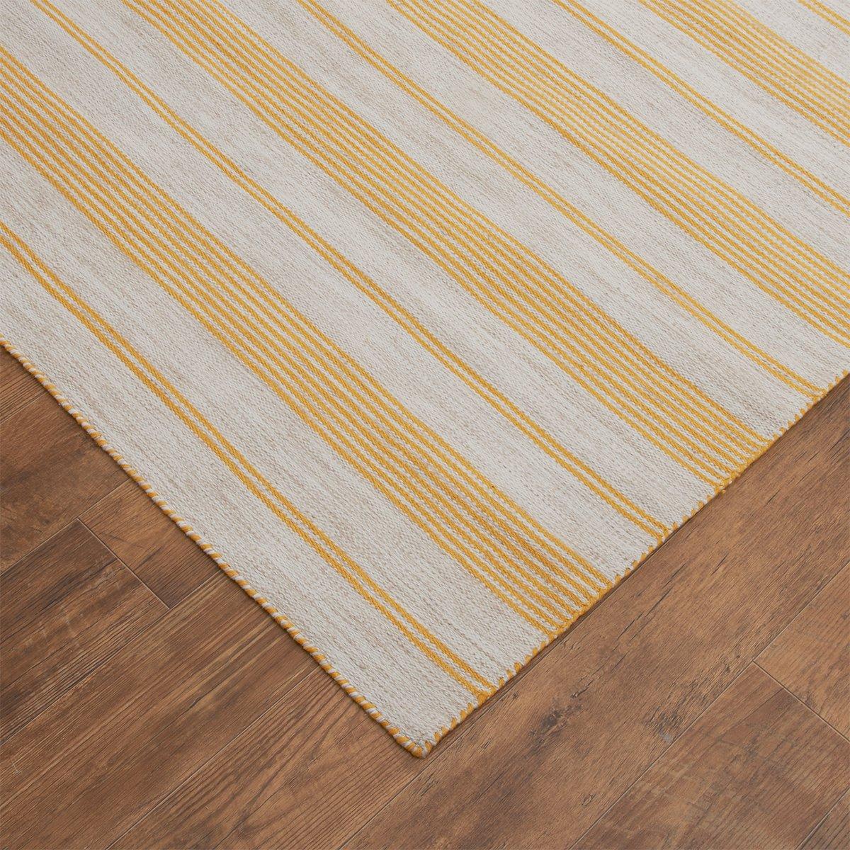 Zanzibar Ticking Indoor/Outdoor Rug - 2x3' — Fraîche