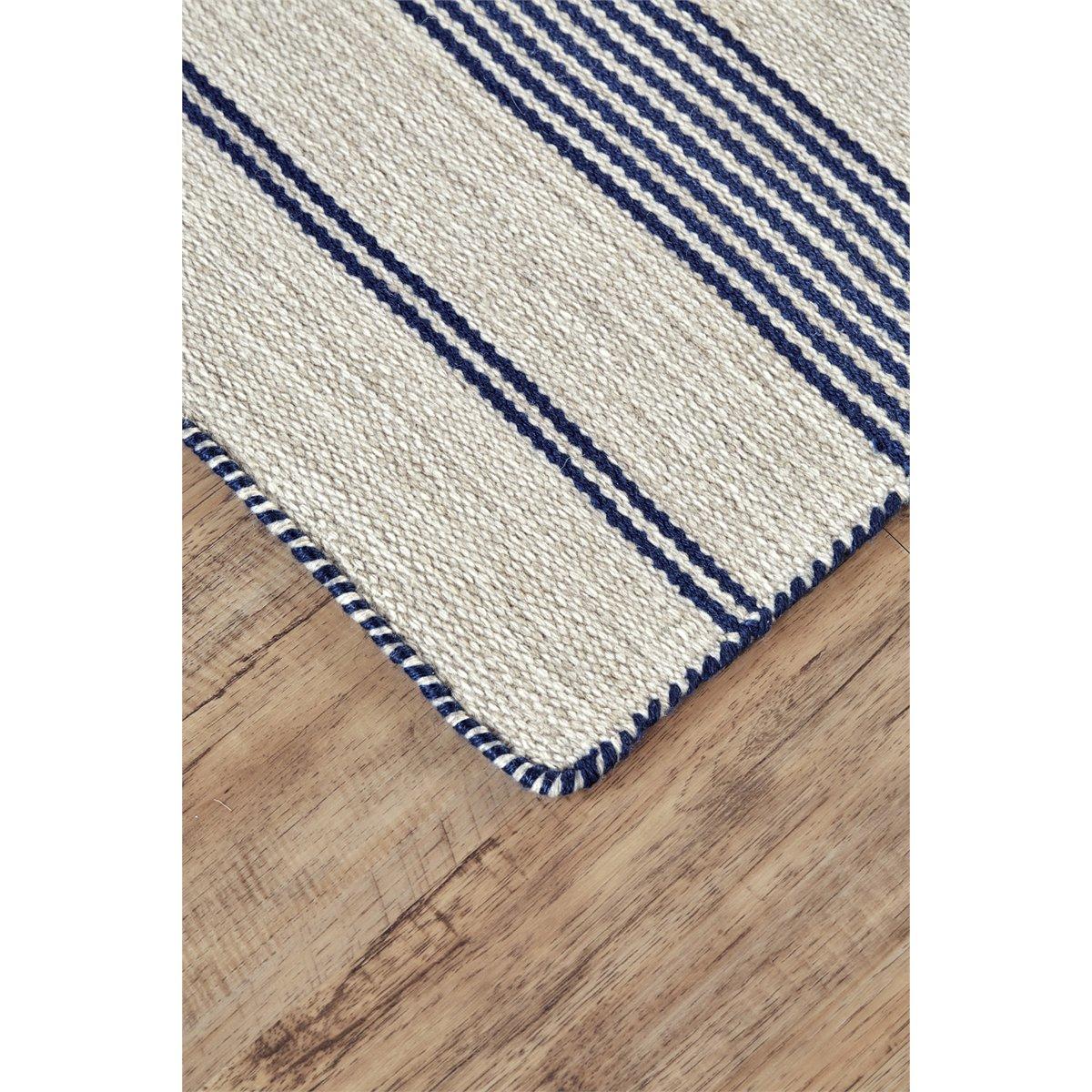 Zanzibar Ticking Indoor/Outdoor Rug - 2x3' — Fraîche