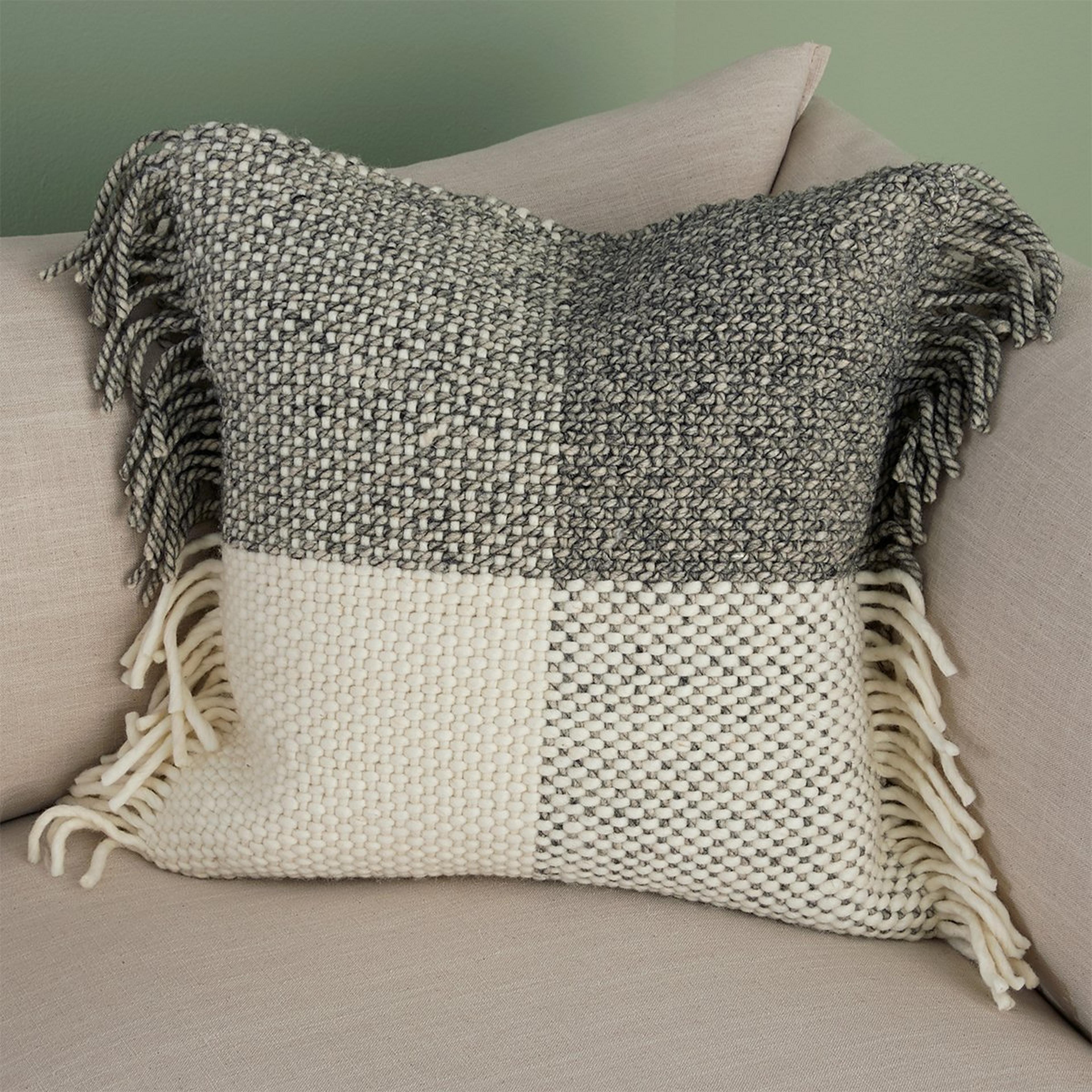 A Whitaker Plaid Pillow with undefined color