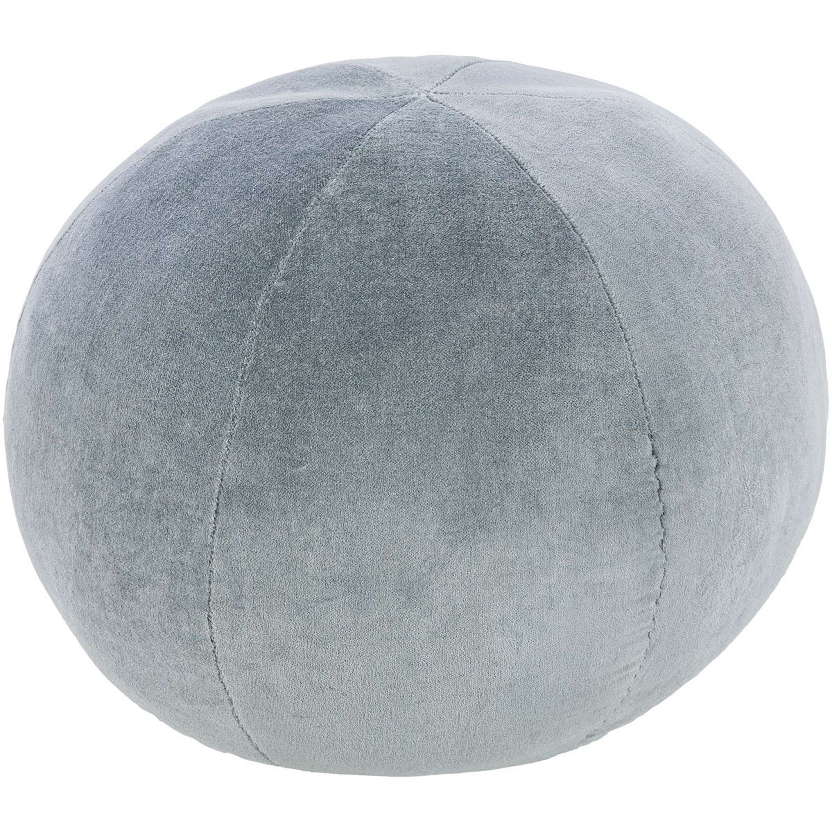 A Venusian Throw Pillow - Velvet with Bluish Gray color