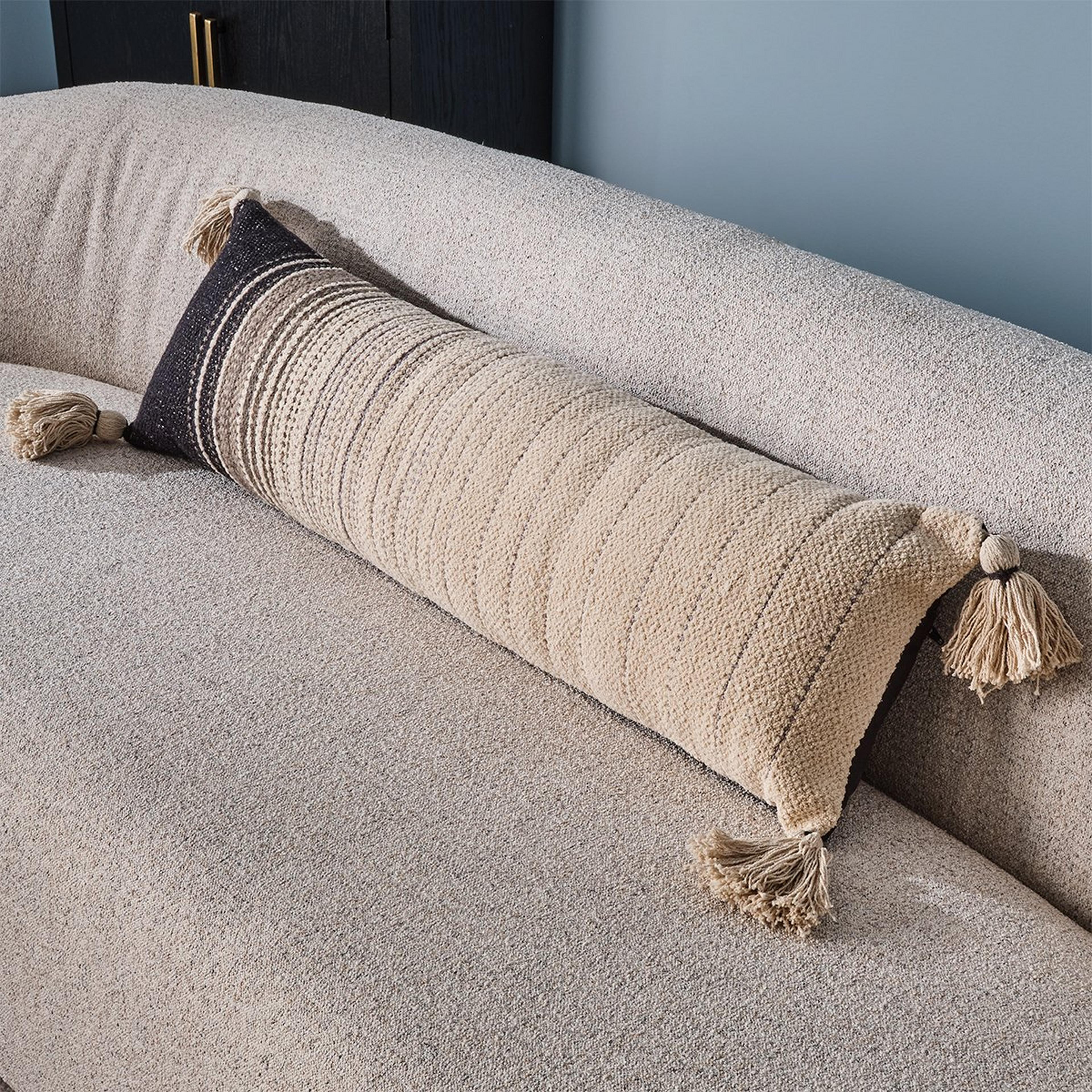 A Chico Largo Pillow with Poly / Black / White / Gray color