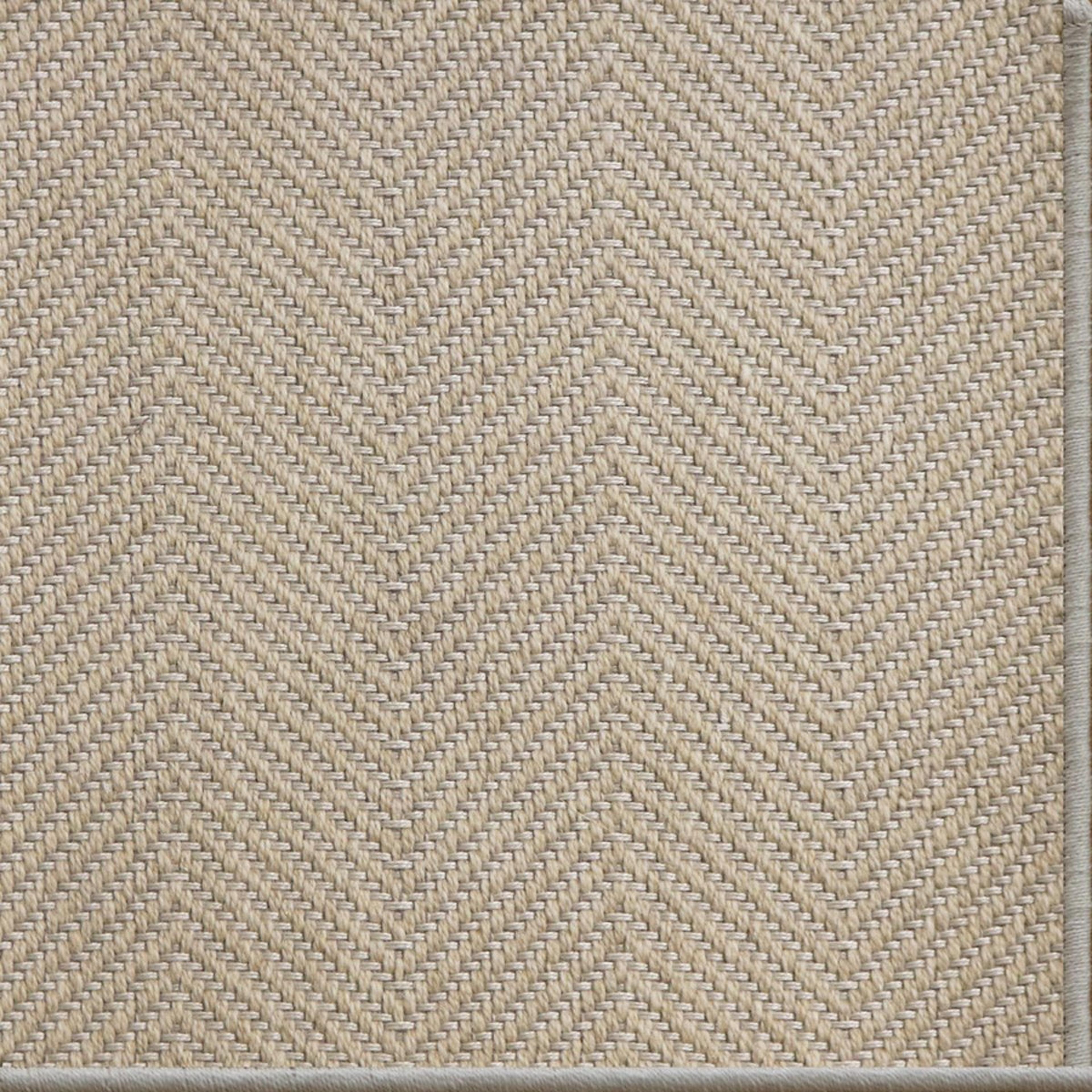 A Rafter Flatweave Rug with Beige color