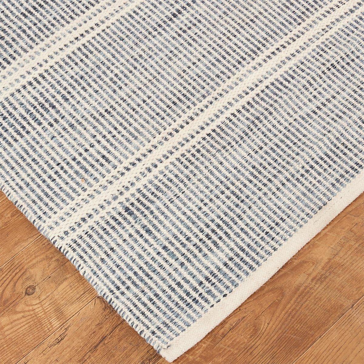 Navy / Blue / Ivory Arden Avenue Handwoven Rug