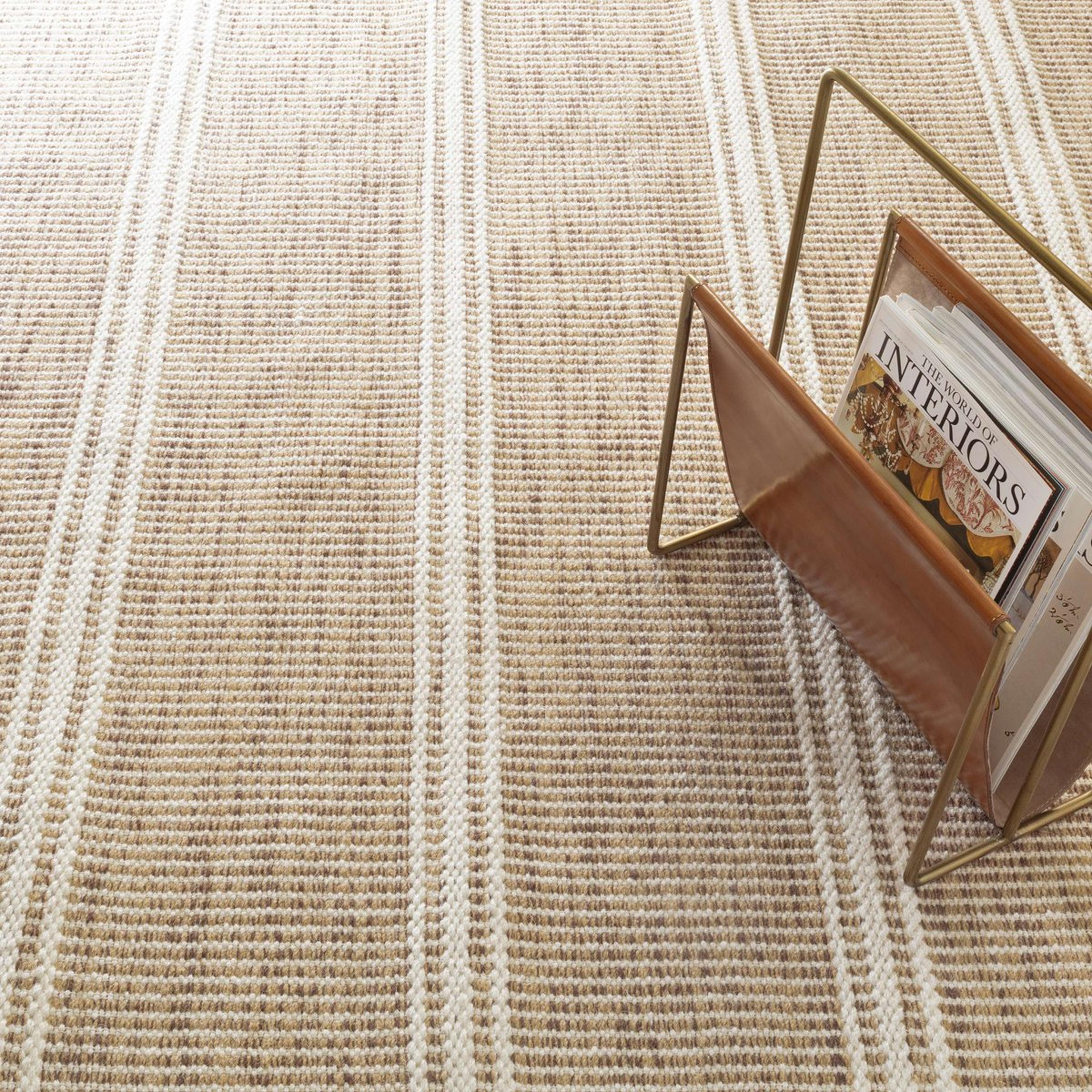 A Arden Avenue Handwoven Rug with Natural / Ivory / Brown  color