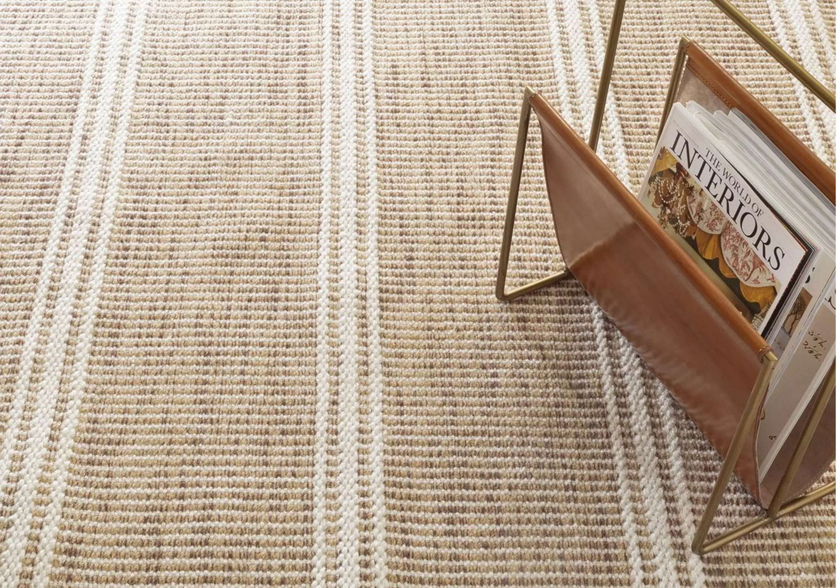 Natural and Ivory Arden Avenue Handwoven Rug