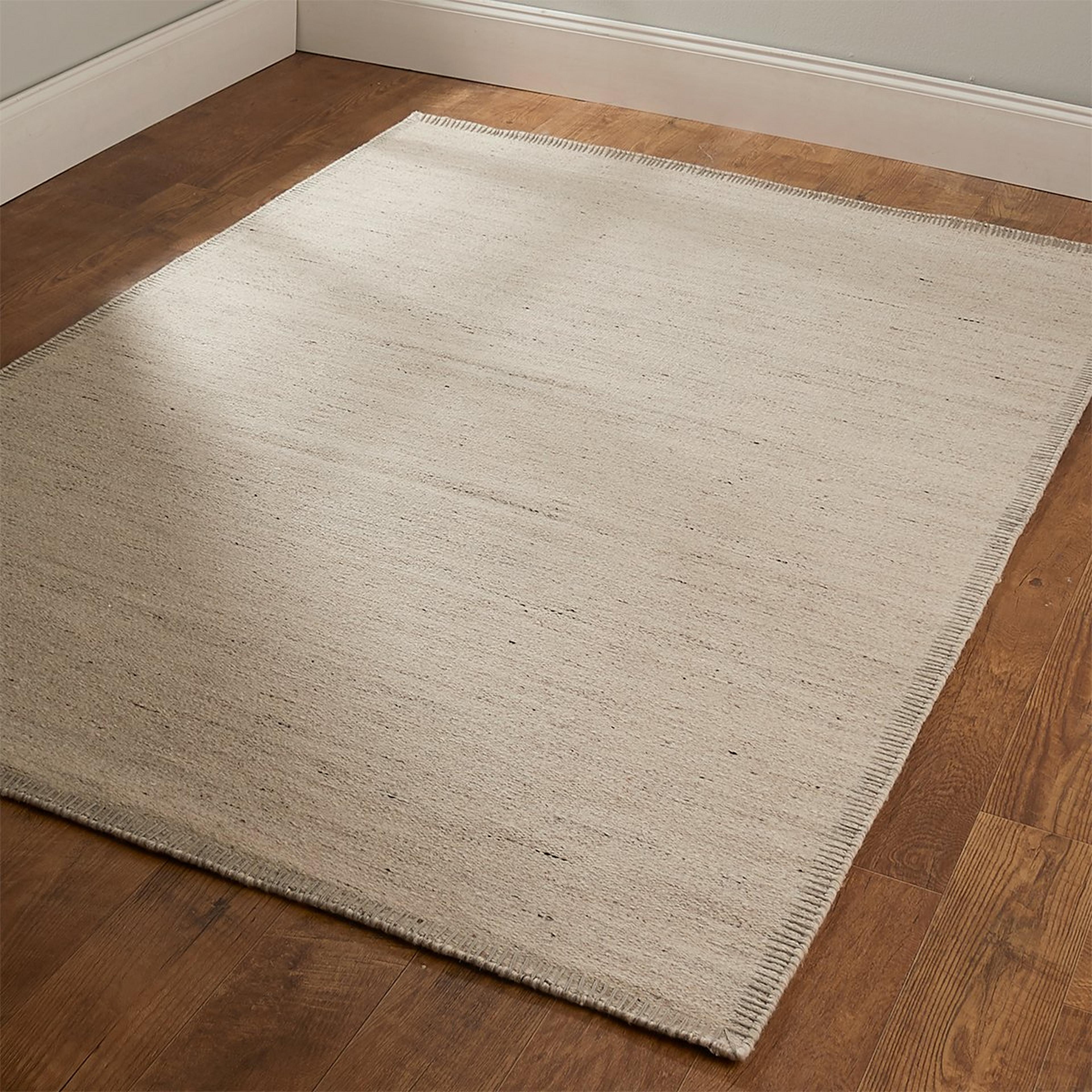 A Betula Handwoven Rug with Beige / Ivory / Gray / Neutrals color