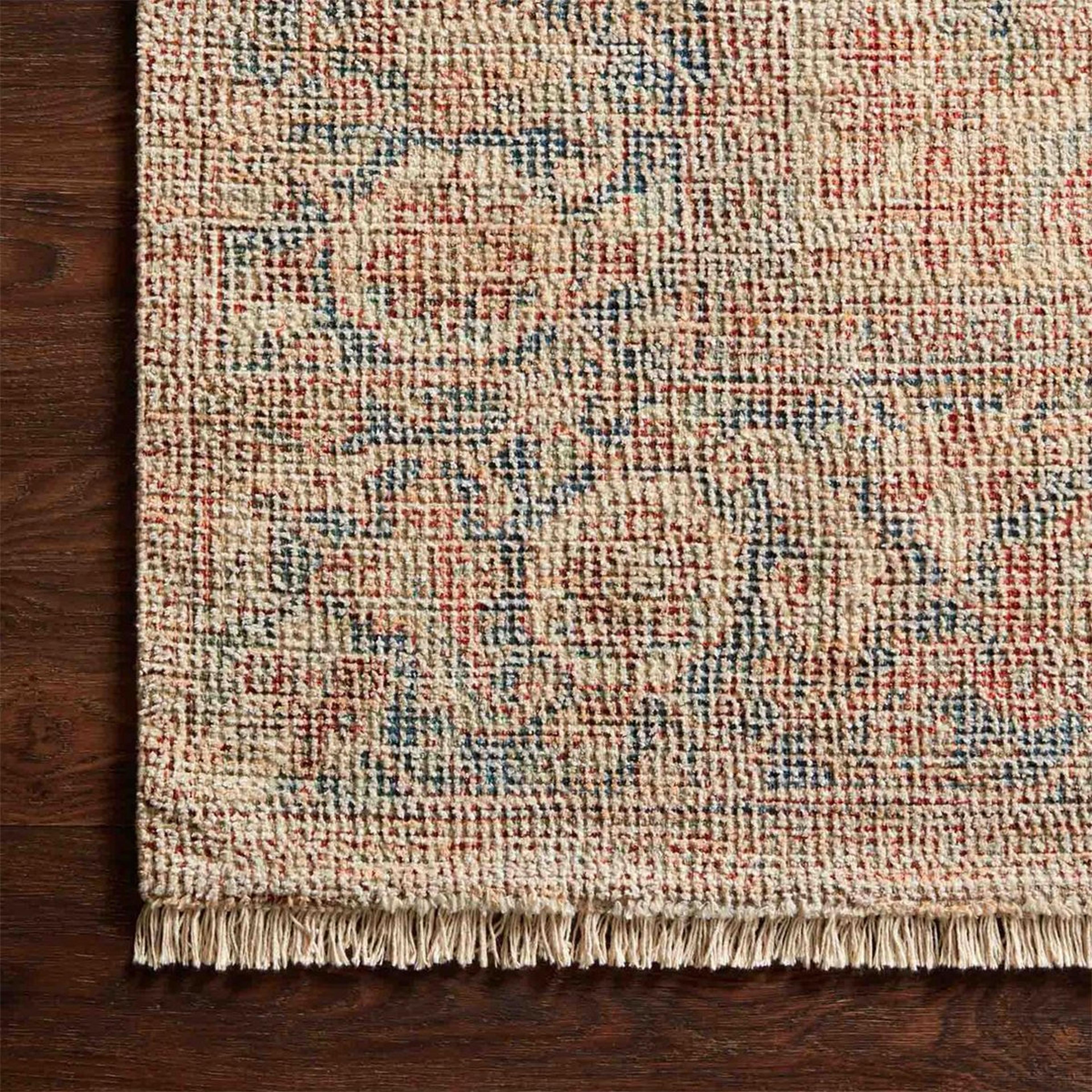 A Mazarine Handwoven Rug with undefined color