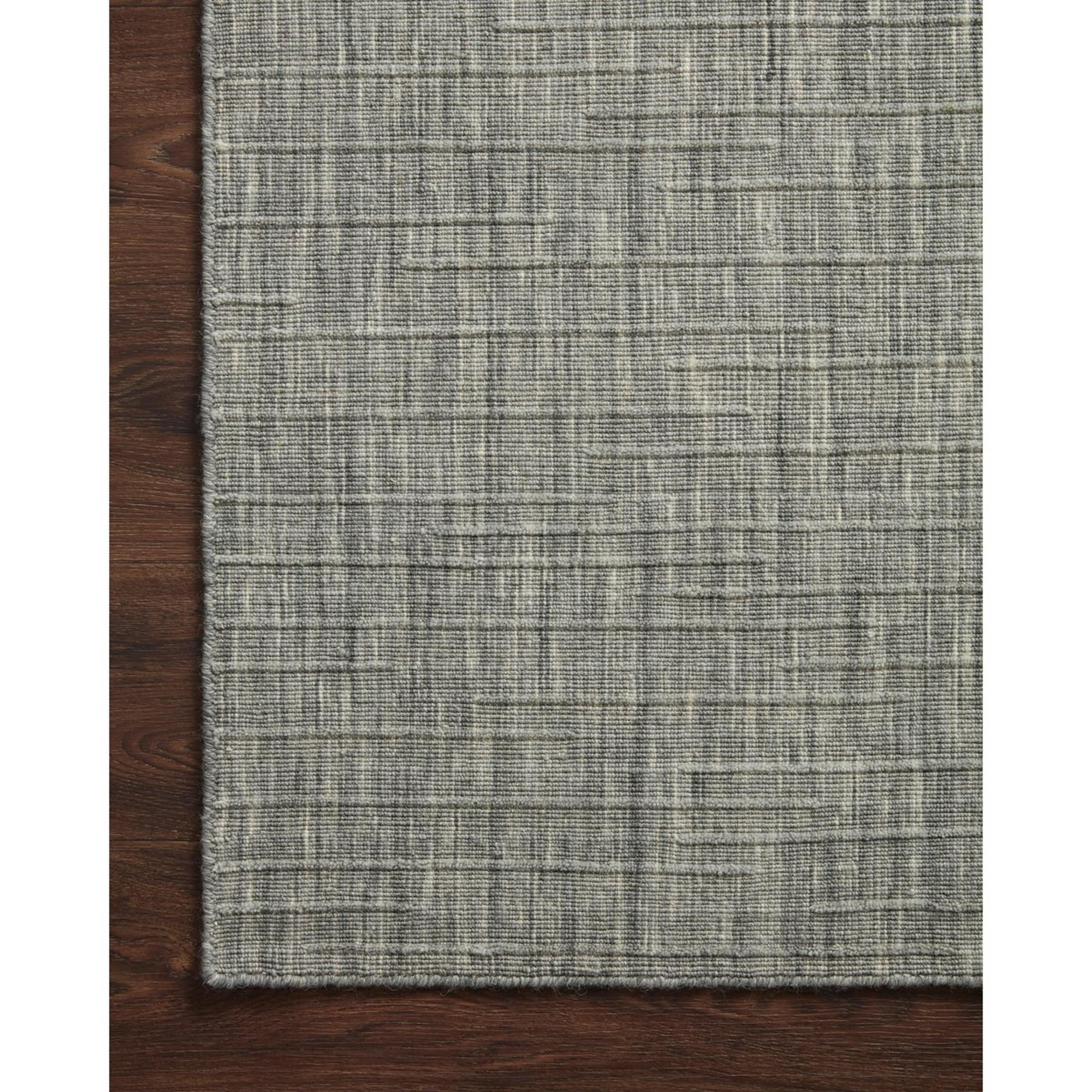 A Shauna Handwoven Rug with Gray color
