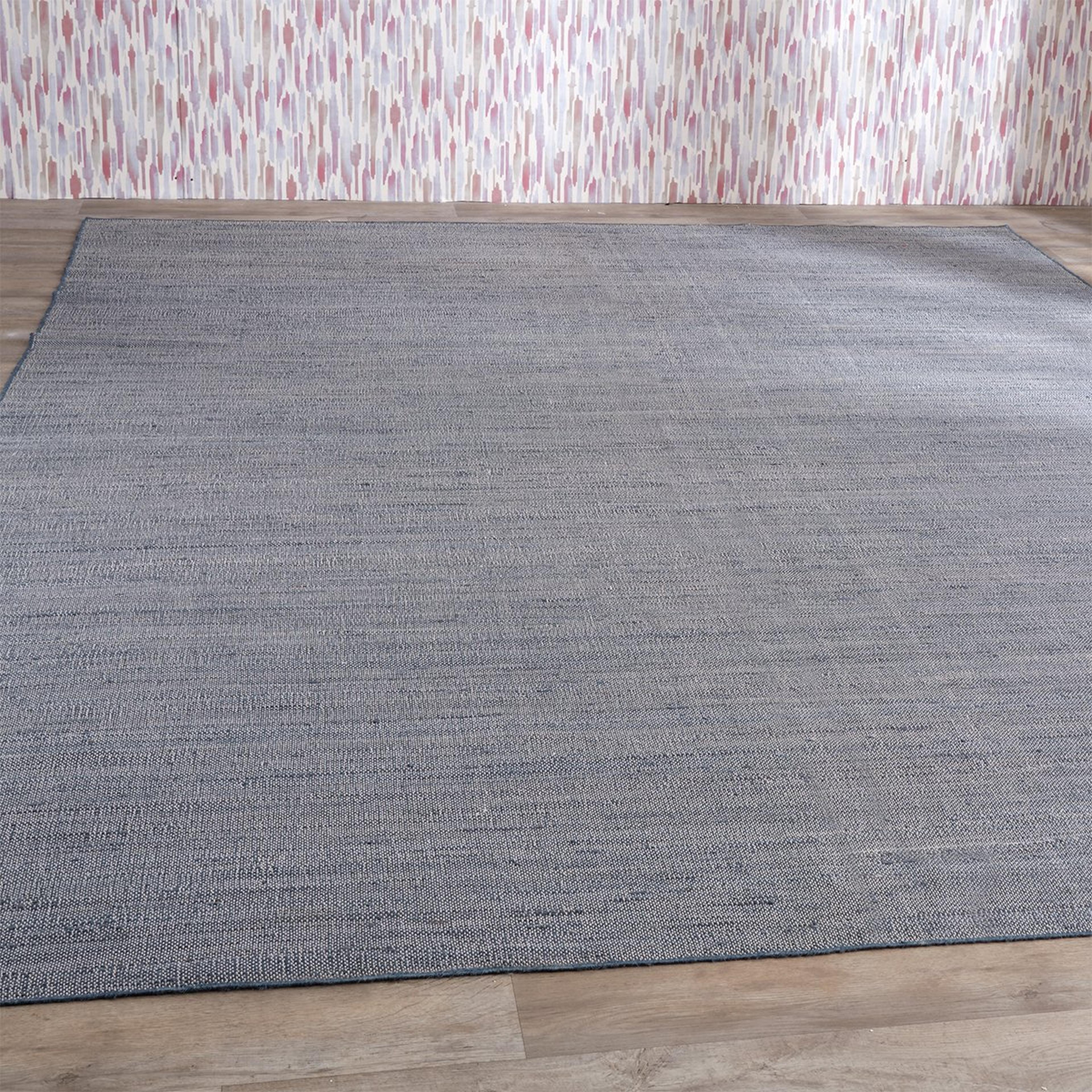 A Celtici Rug with Deep Teal color