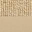 Natural Sisal / Khaki Twill Binding