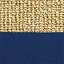 Natural Sisal / Navy Twill Binding