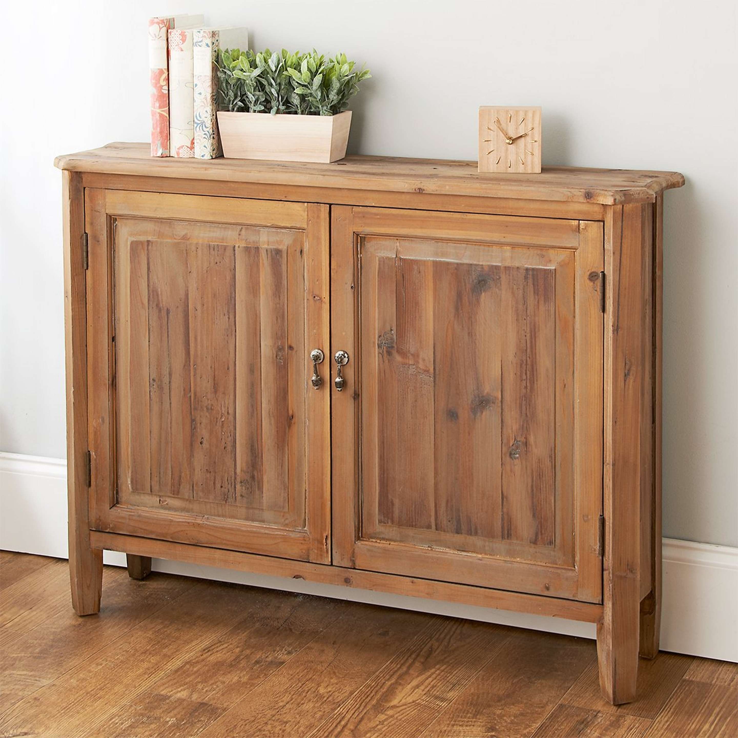 Narrow Reclaimed Wood Console Table