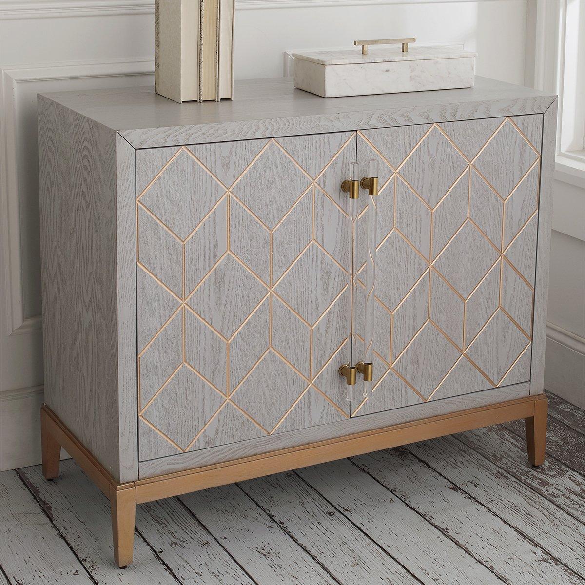 Bar discount cabinet gray