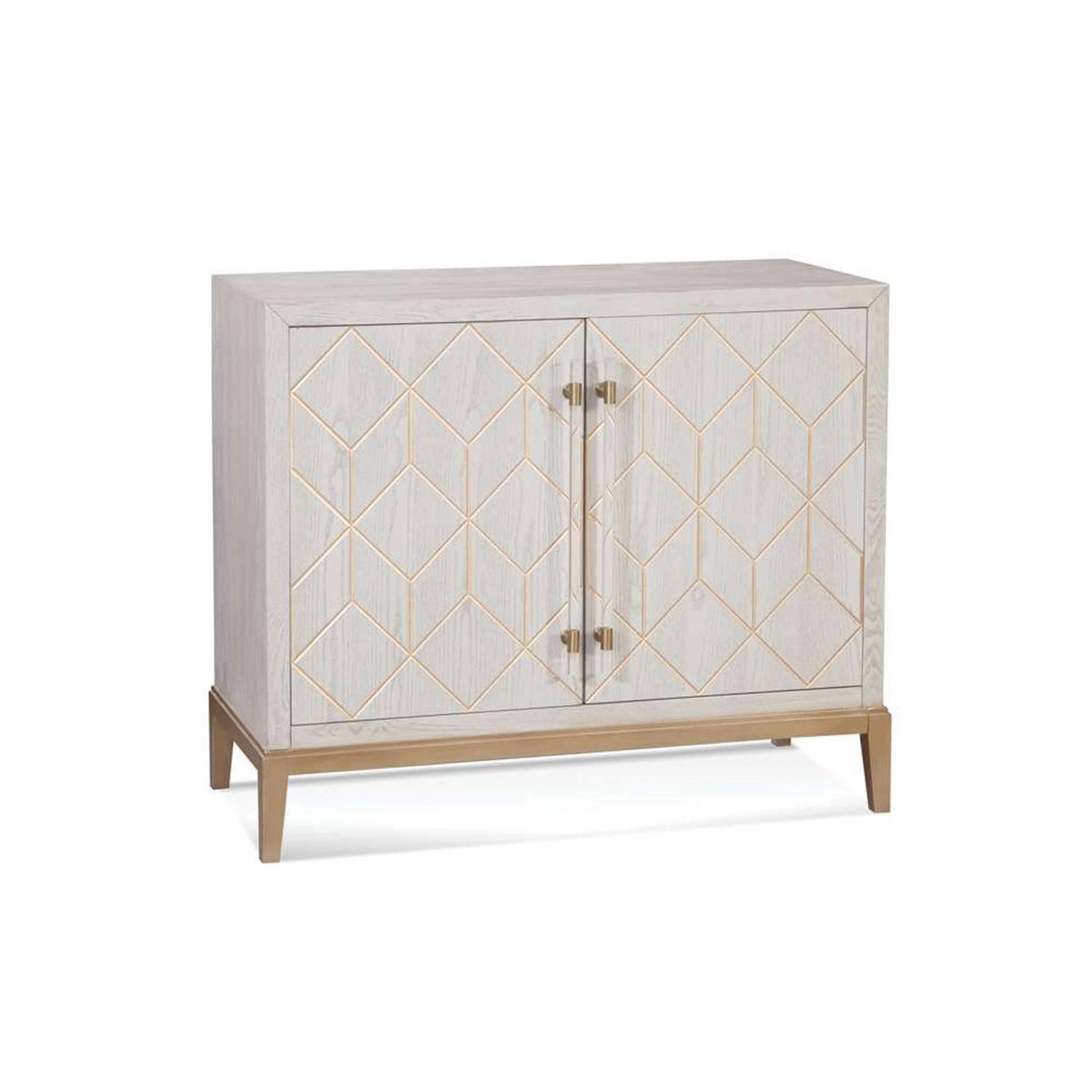 A Draper Classic Cabinet with White / Gold color