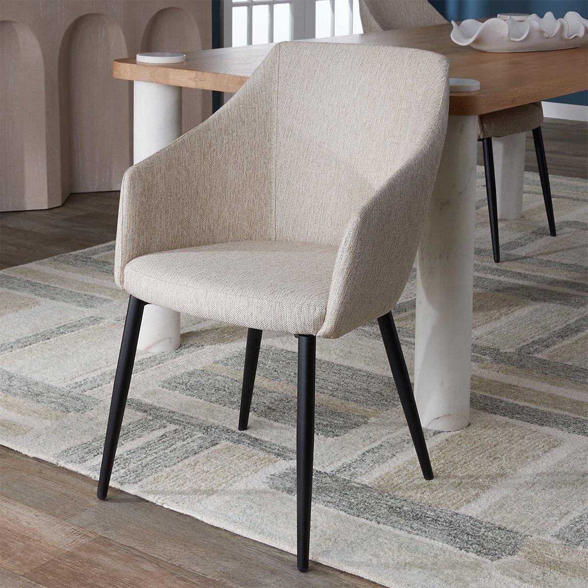 Wayne Dining Chair - Tweed - Set of 2