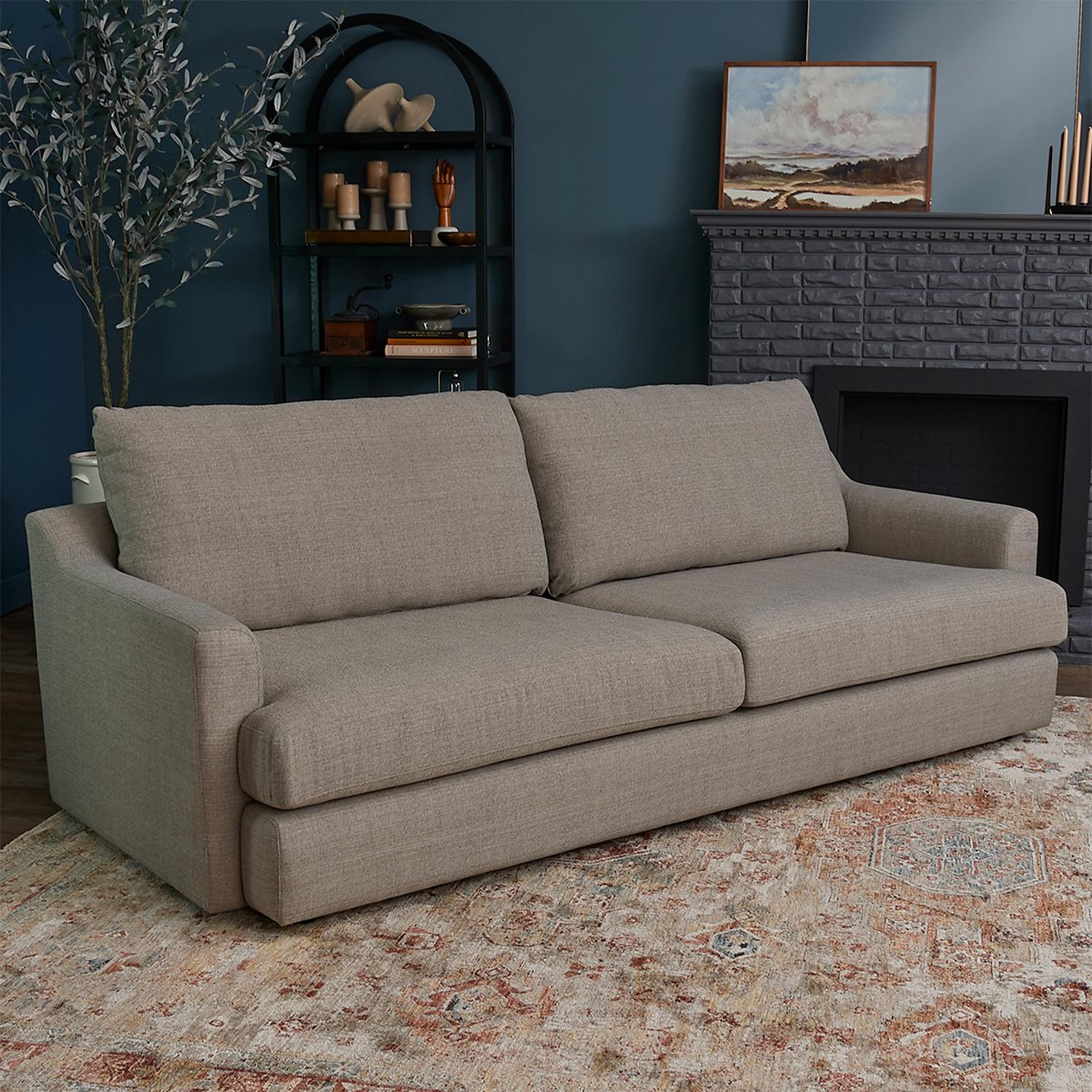 A Corrigan Sofa with Beige / Fabric color