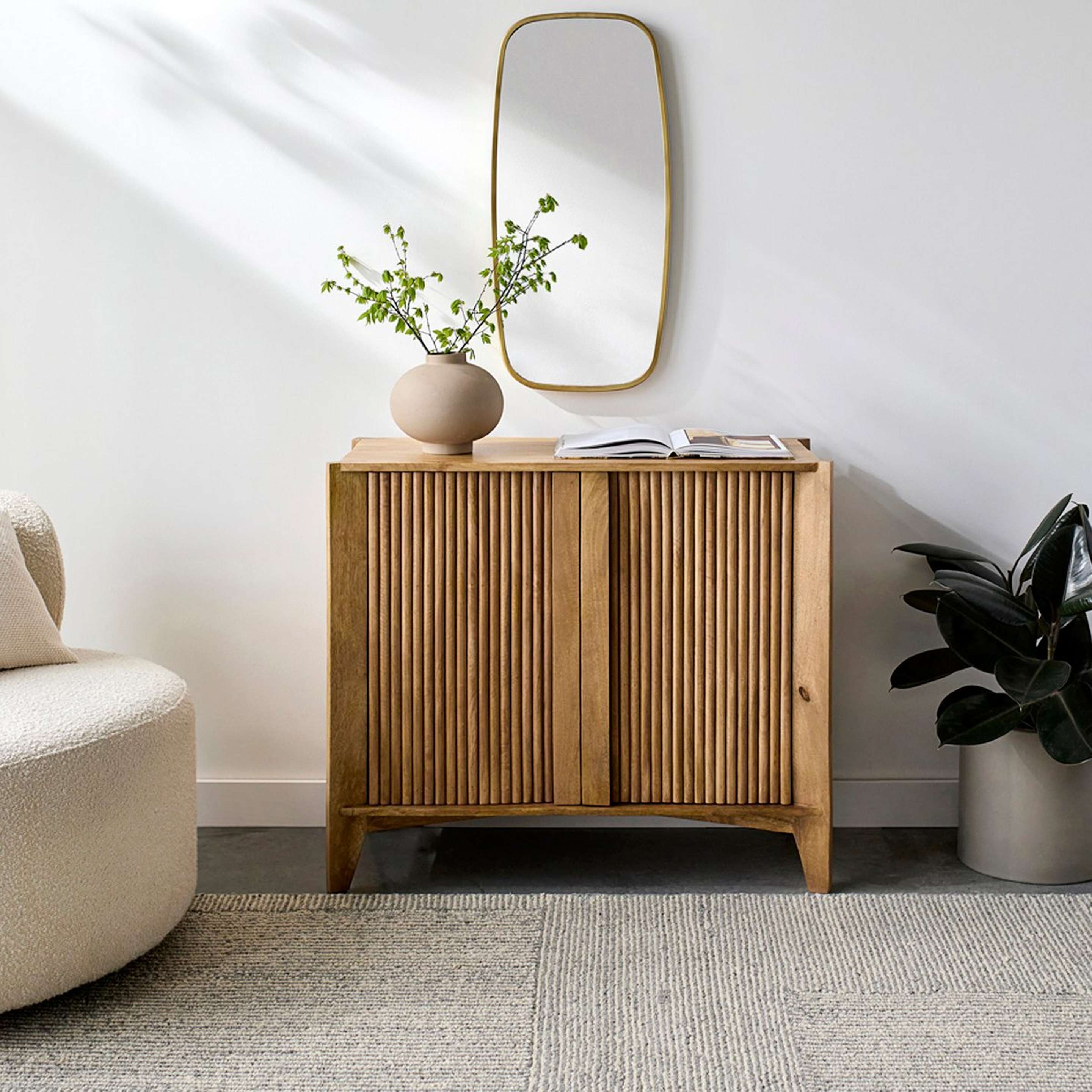 A Damon Cabinet with Natural color