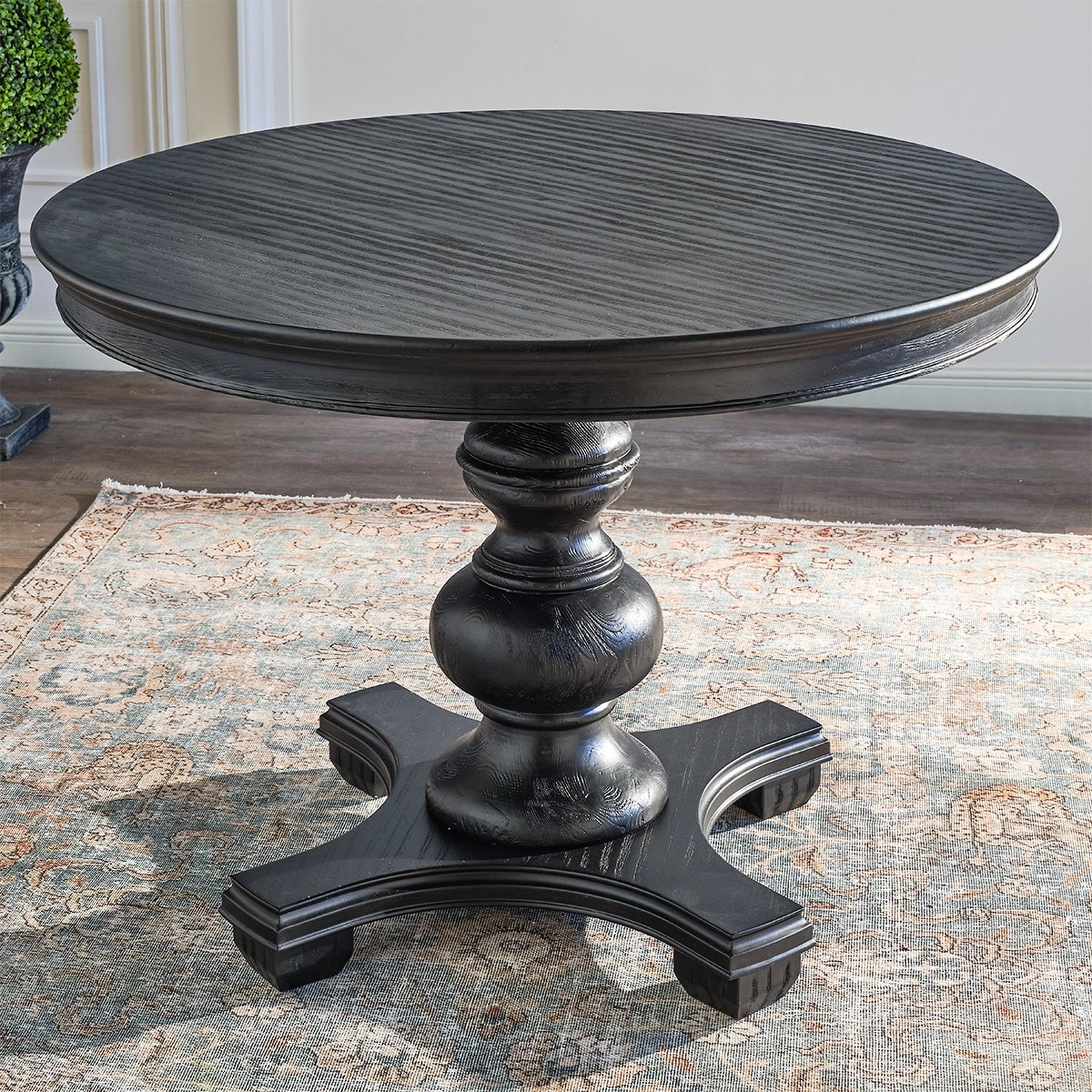 A Niles Dining Table with Black color