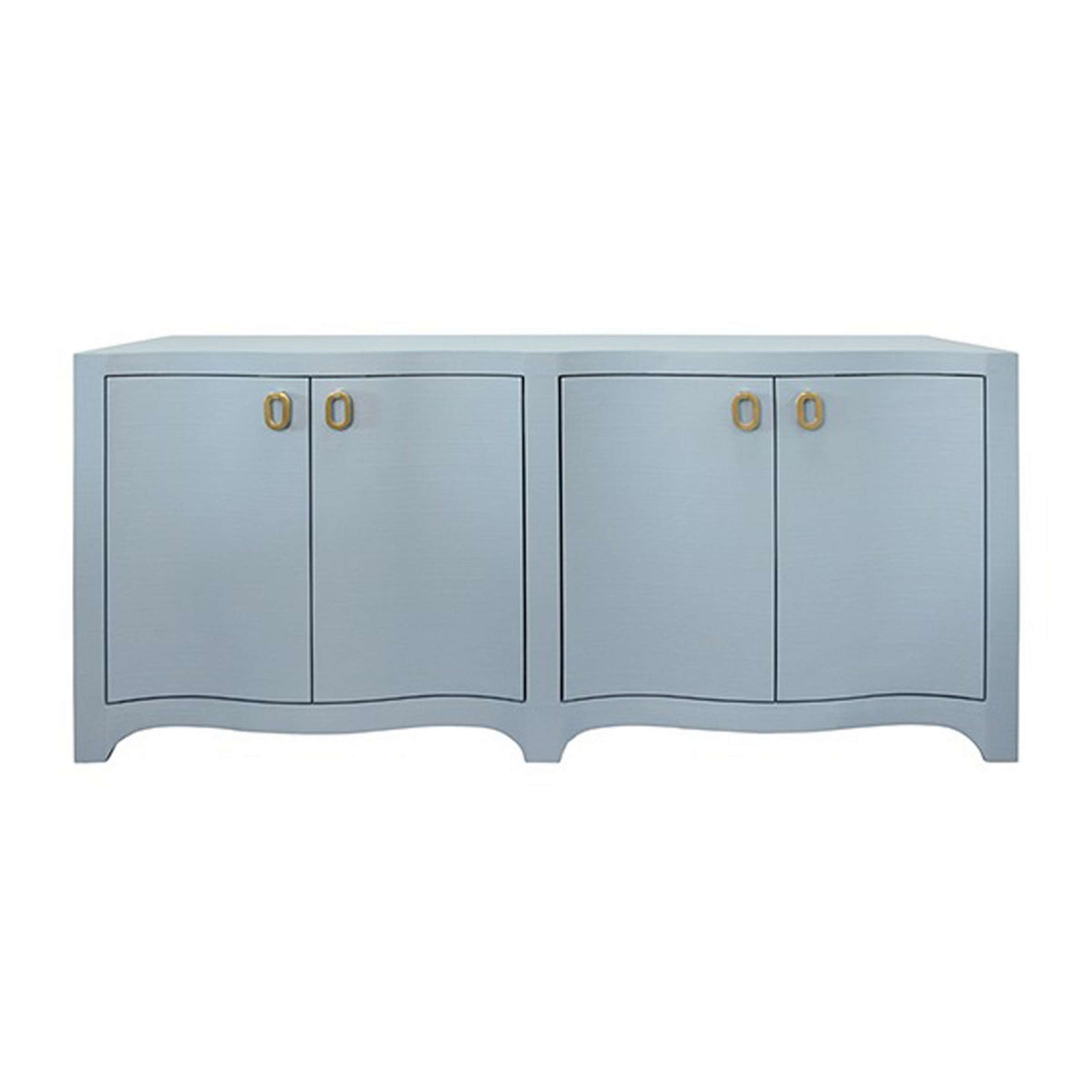 A Bruna Buffet with Light Blue color