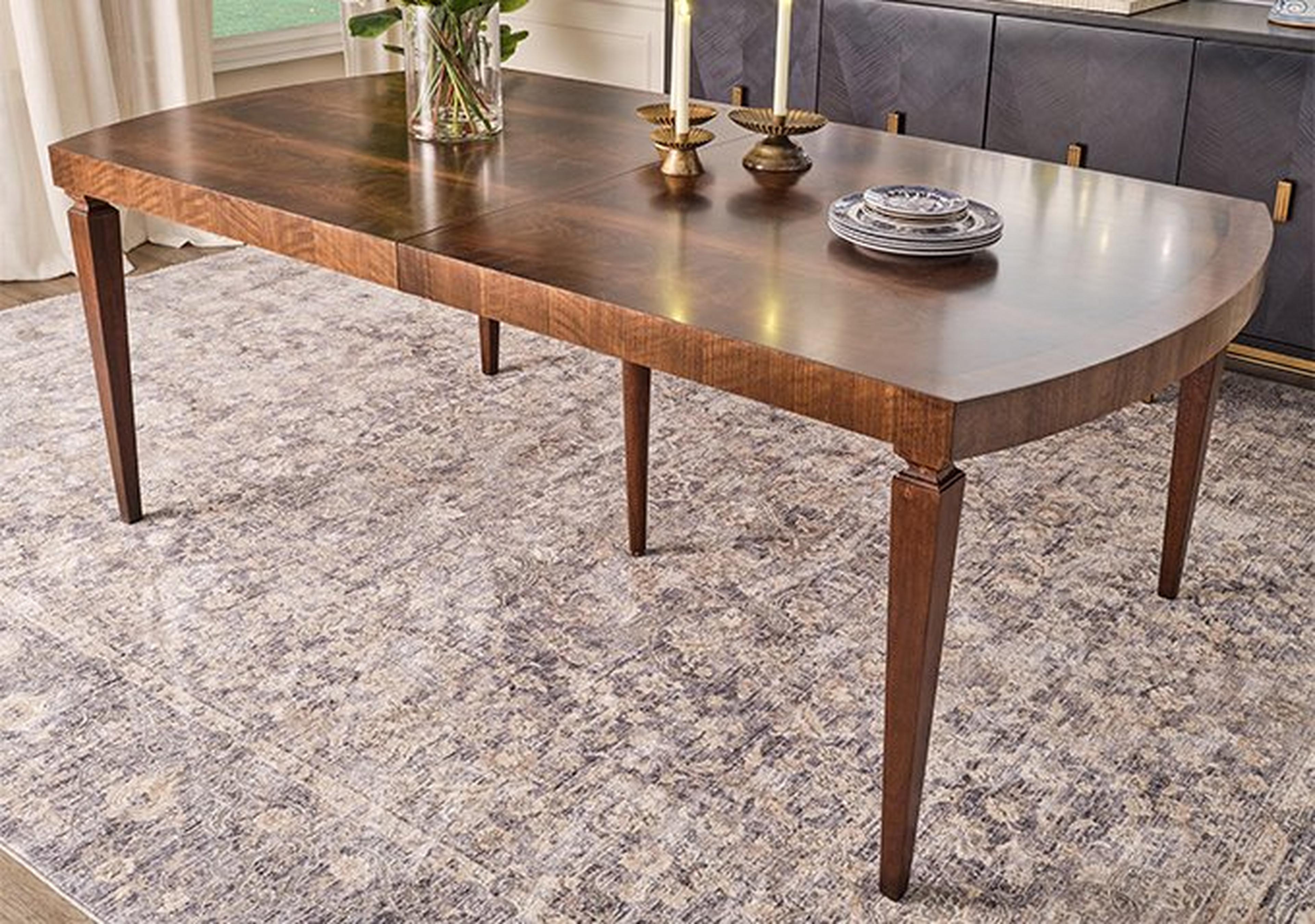 Dark Wood Indiana Dining Table