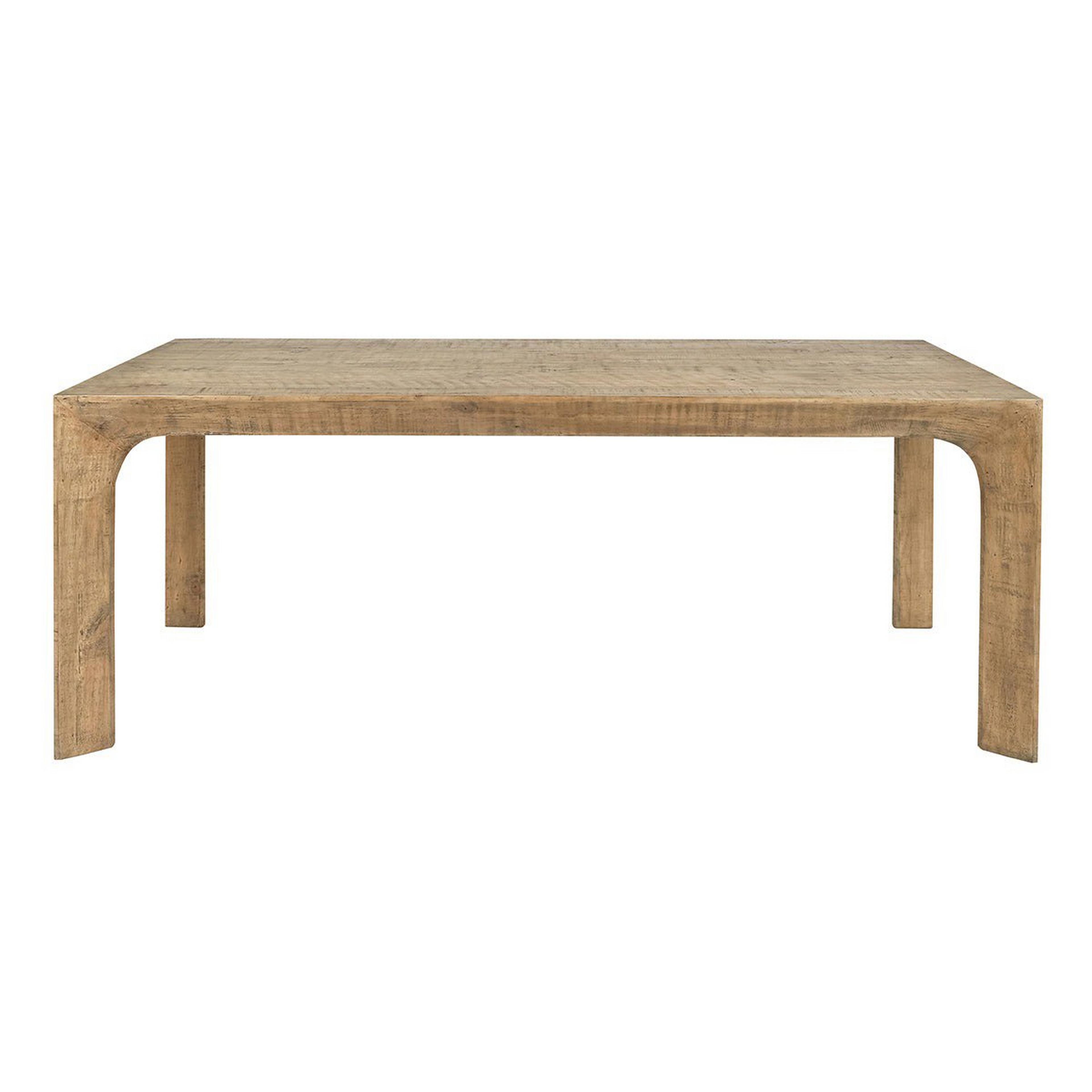 A Fordham Dining Table with Natural Reclaimed Pinewood color
