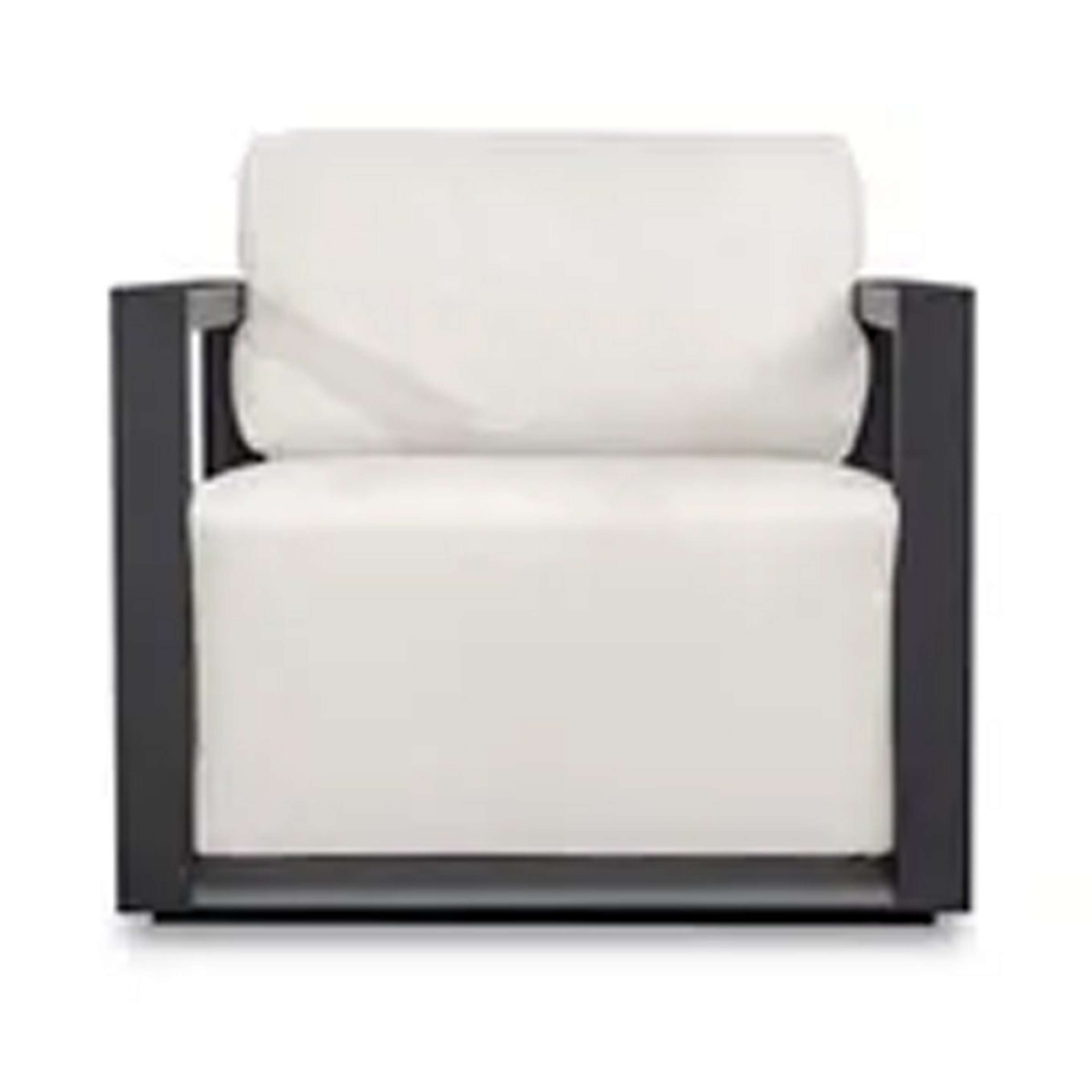 A Singh Outdoor Lounge Chair with Black / White color
