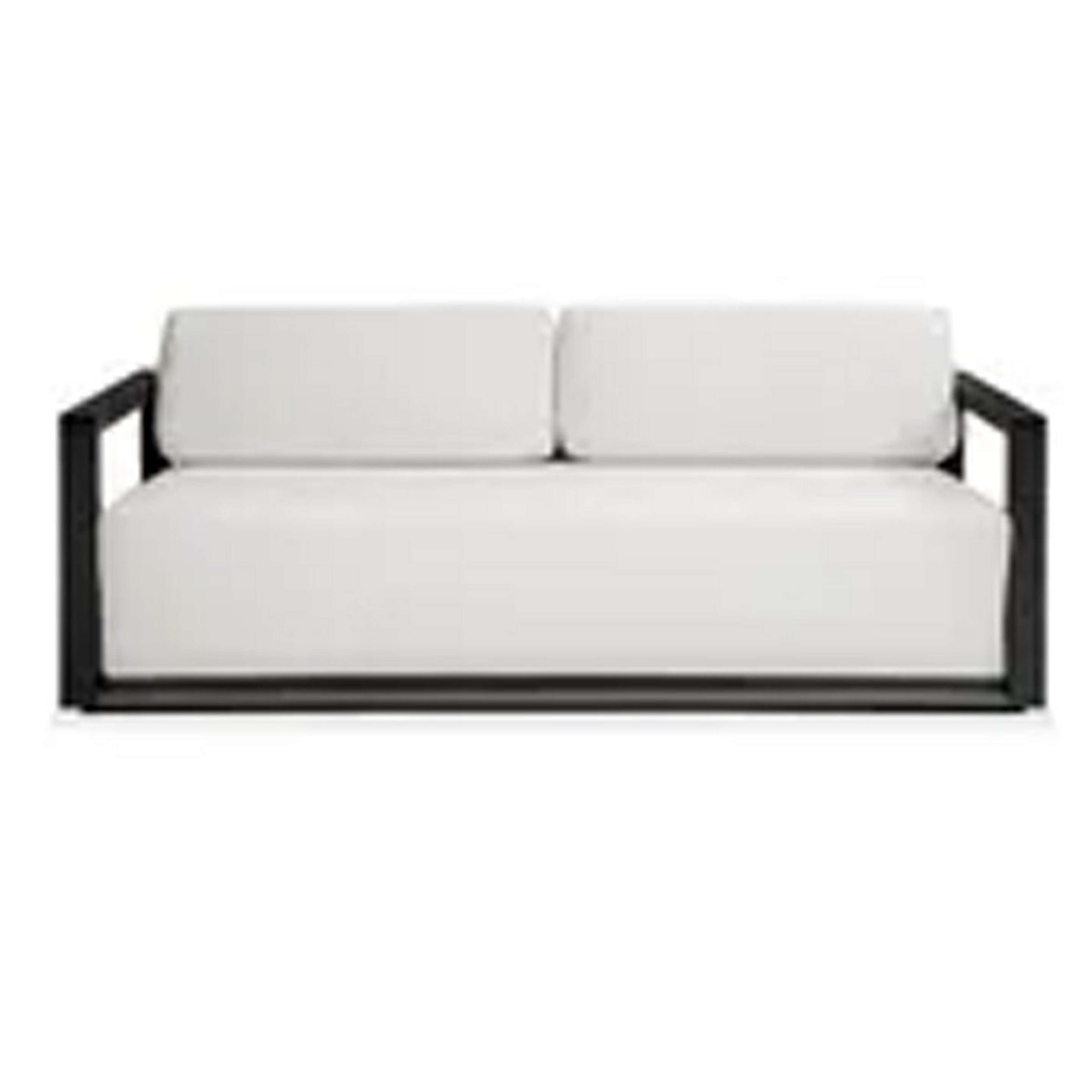 A Singh Outdoor Sofa with Black / White color