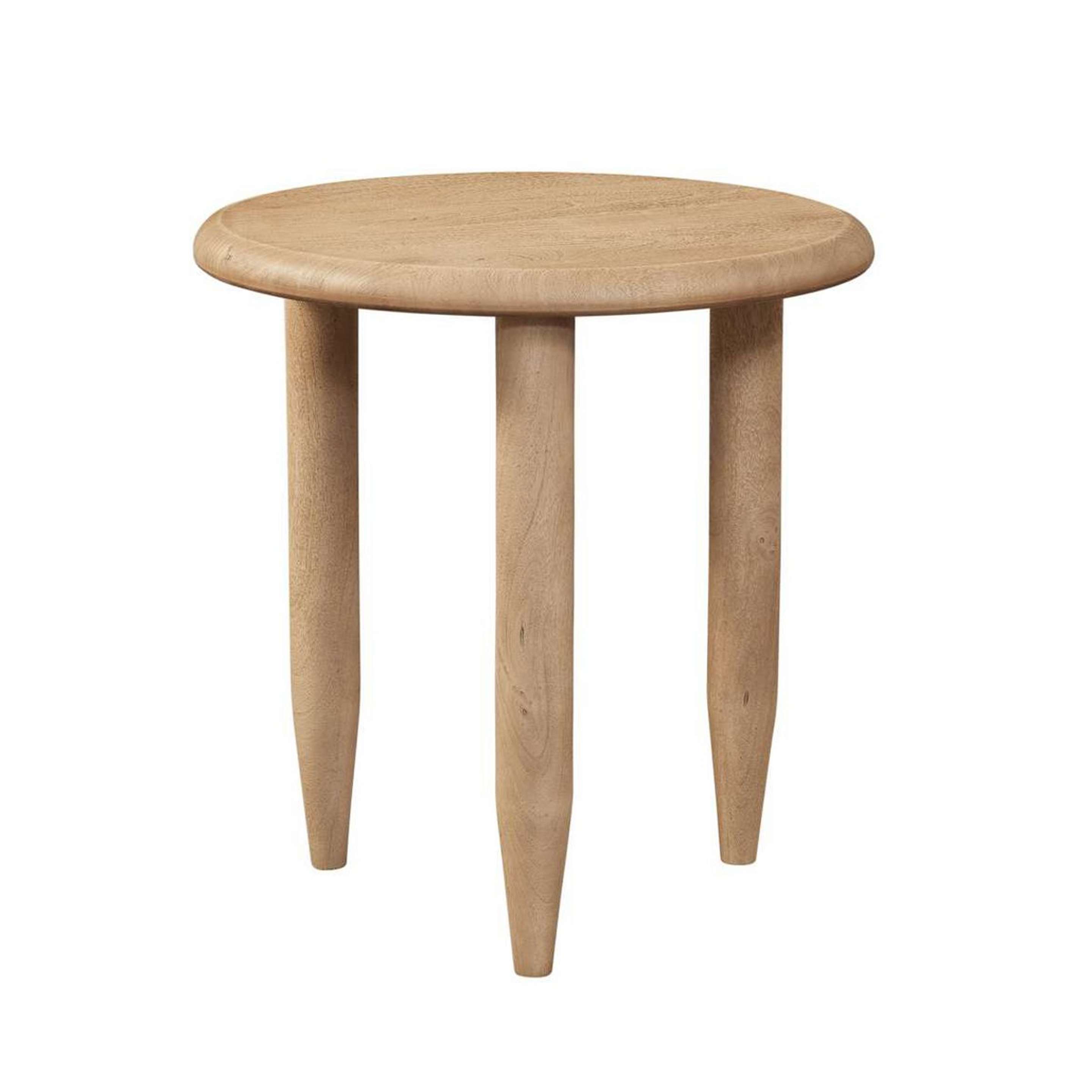 A Darlette Side Table with Light Wood color