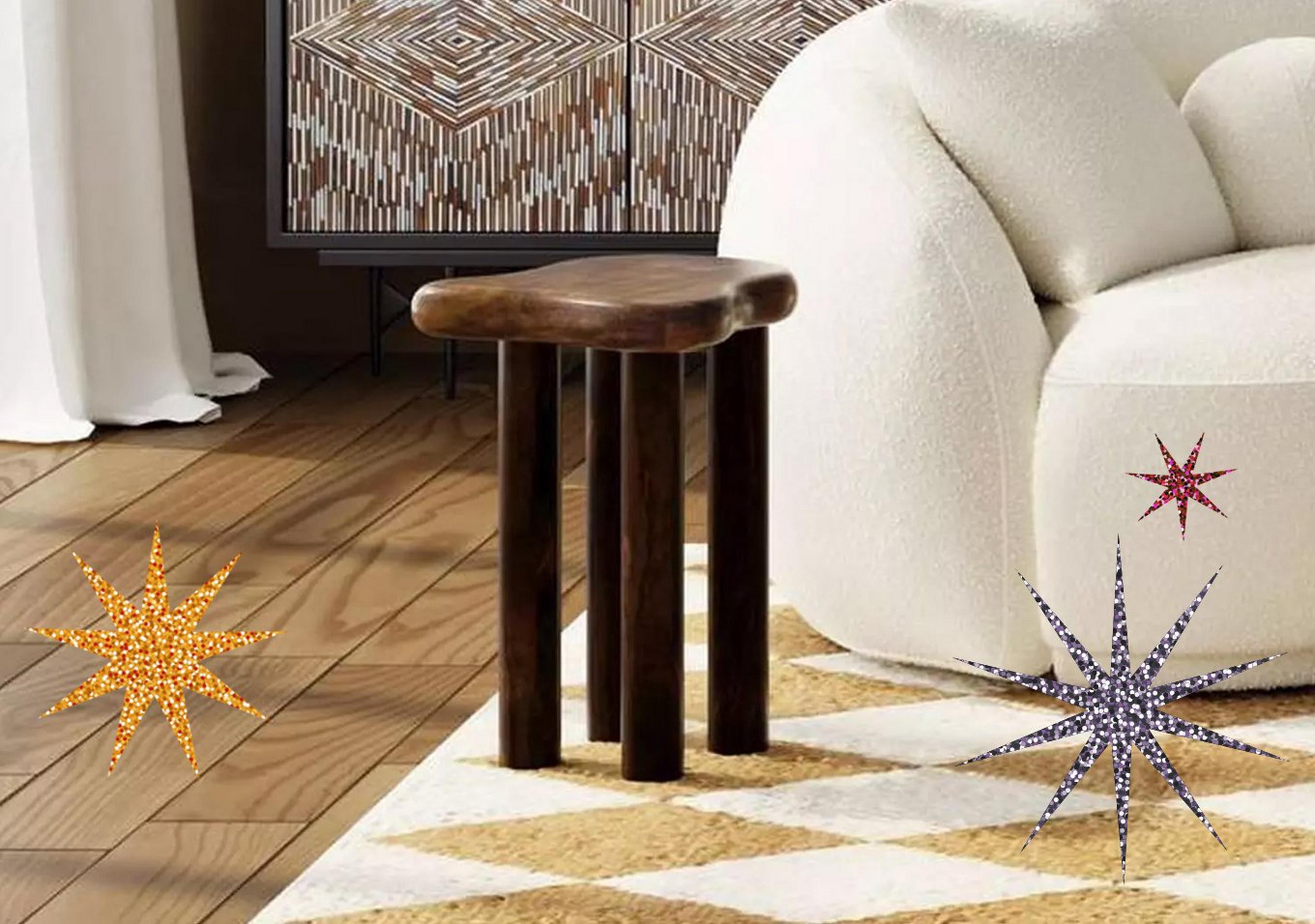 Aplomb Side Table in a living room