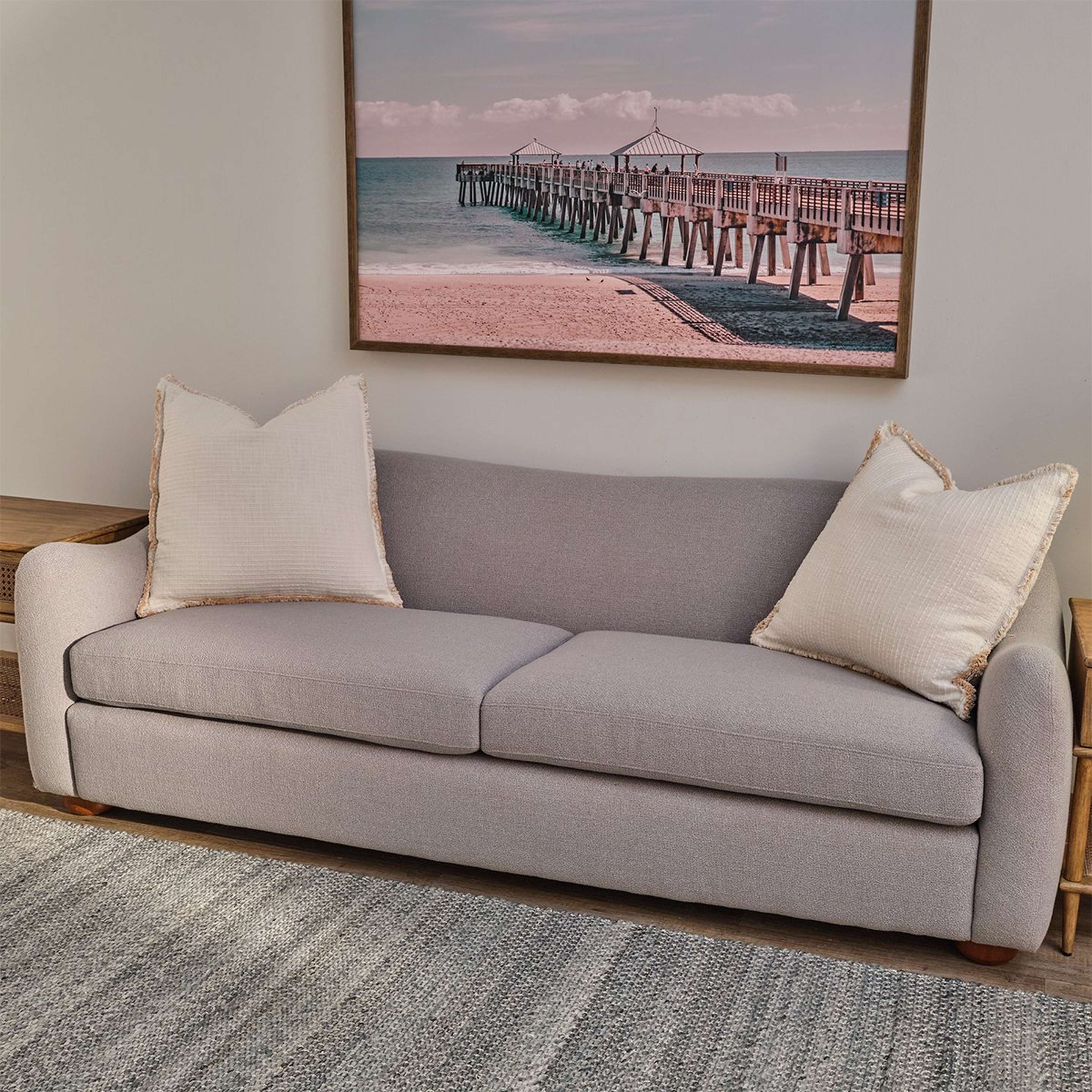 A Wexford Sofa with Light Blue color