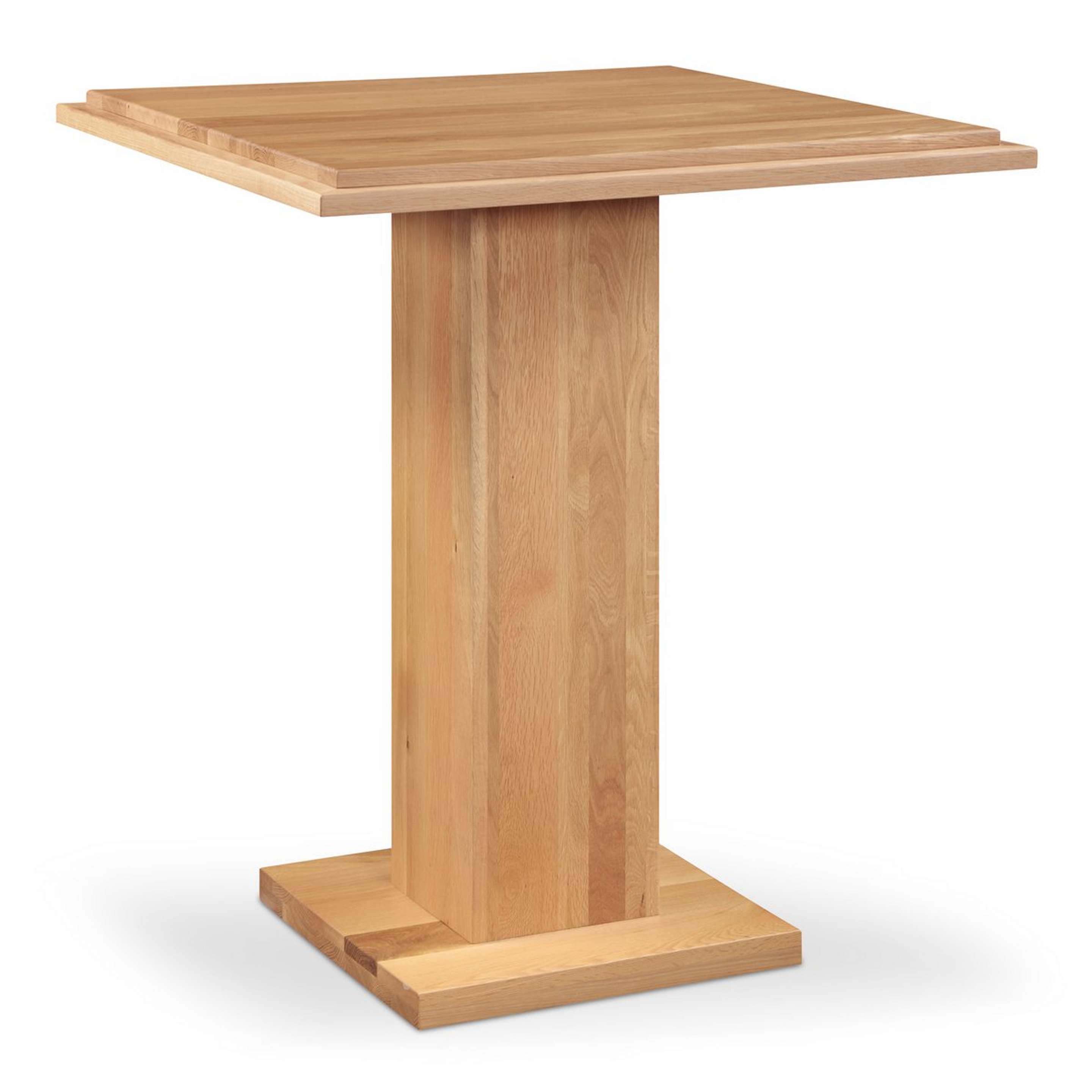 A Arleth High Top Table - Bar Height with Natural Oak color