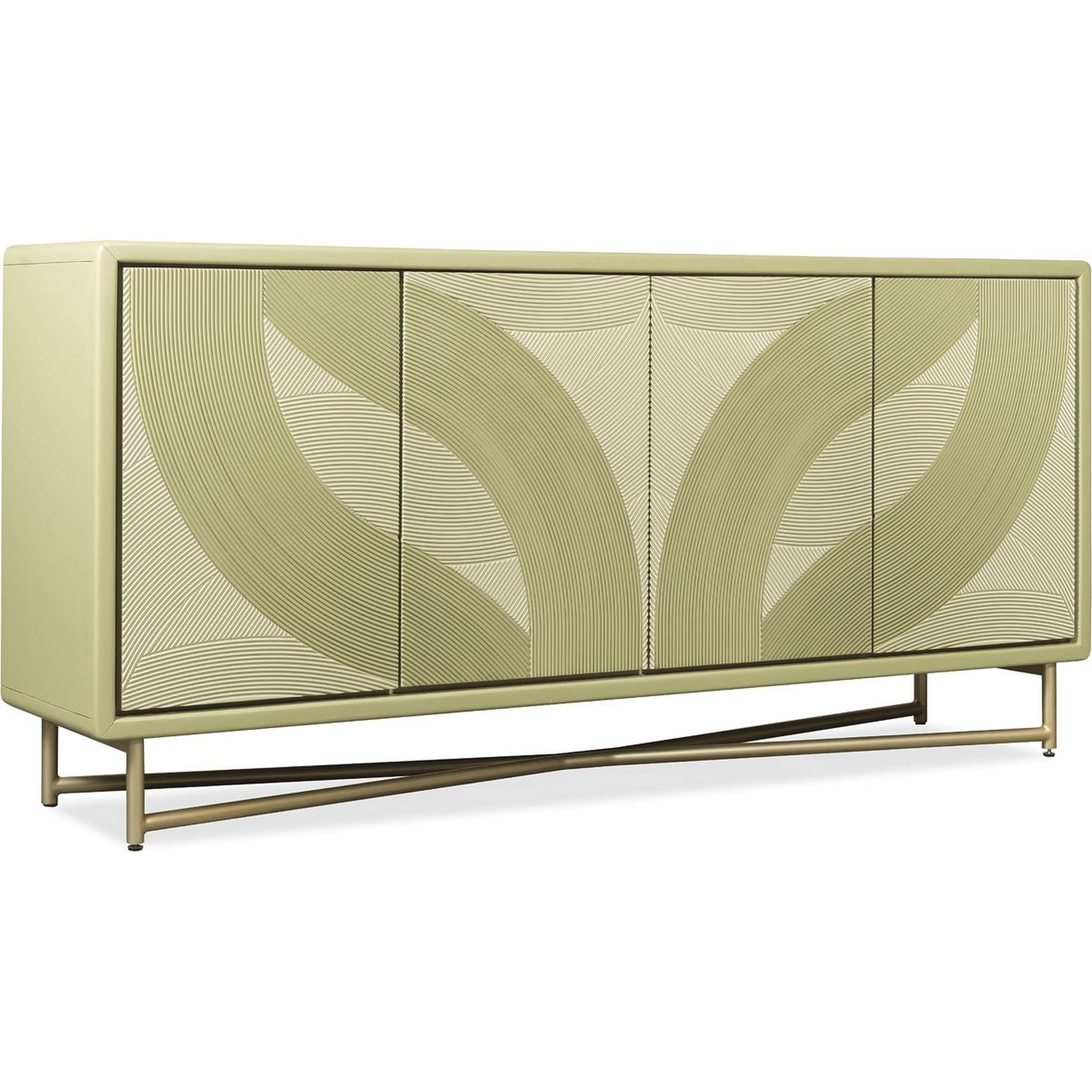 A Rosamund Buffet with Green color