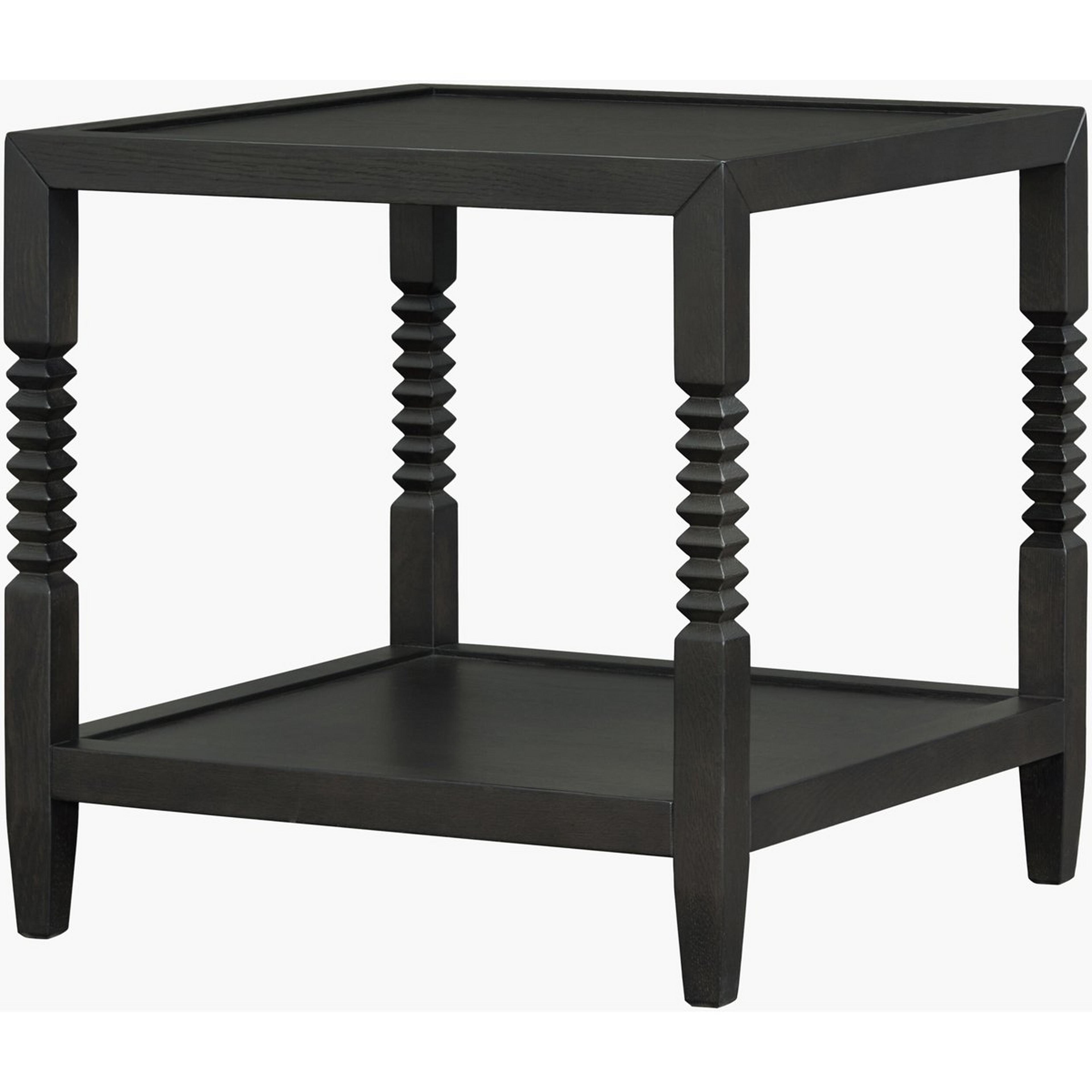 A Bandoneon Side Table with Black color