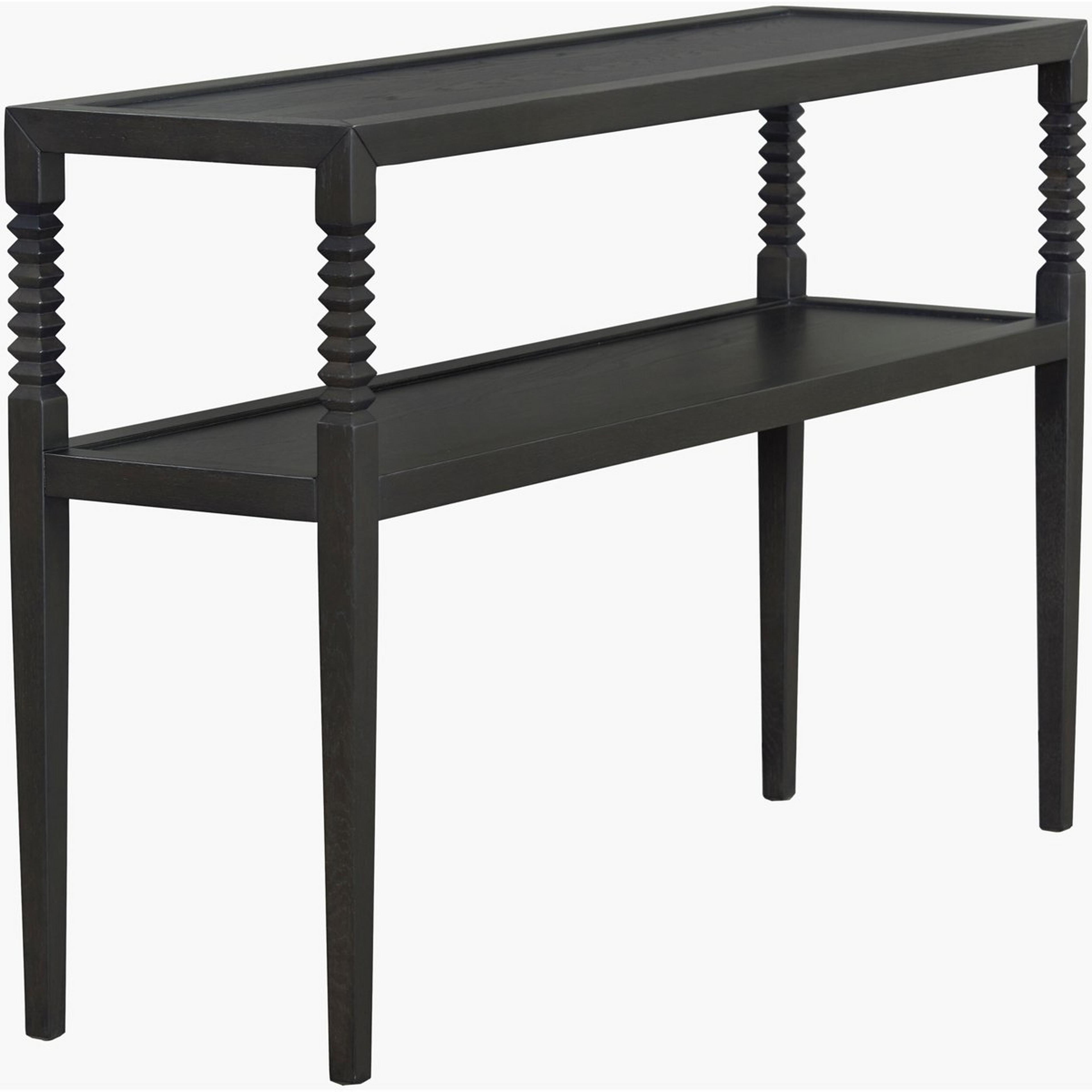 A Bandoneon Console Table with Black color