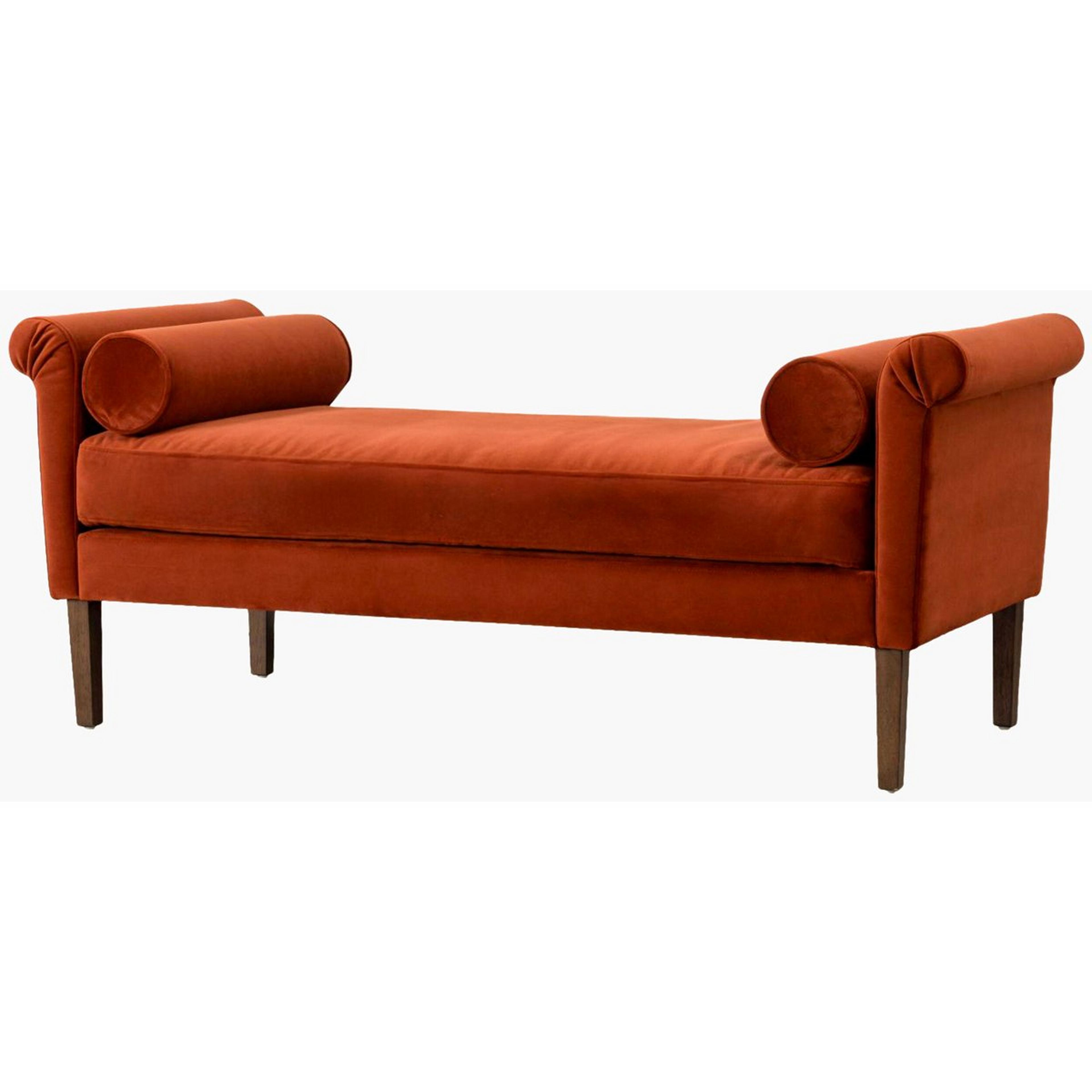 A Sabine Bench with Rust color